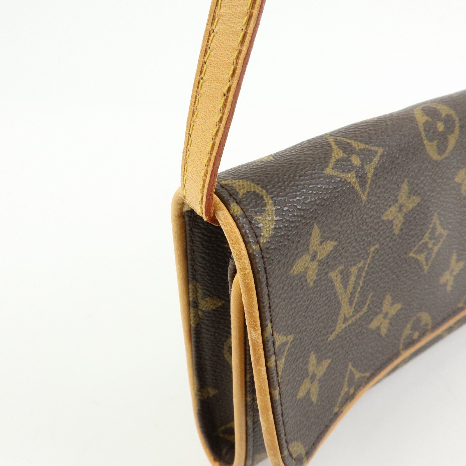 Louis Vuitton Monogram Pochette Twin GM 2Way Bag Brown M51852