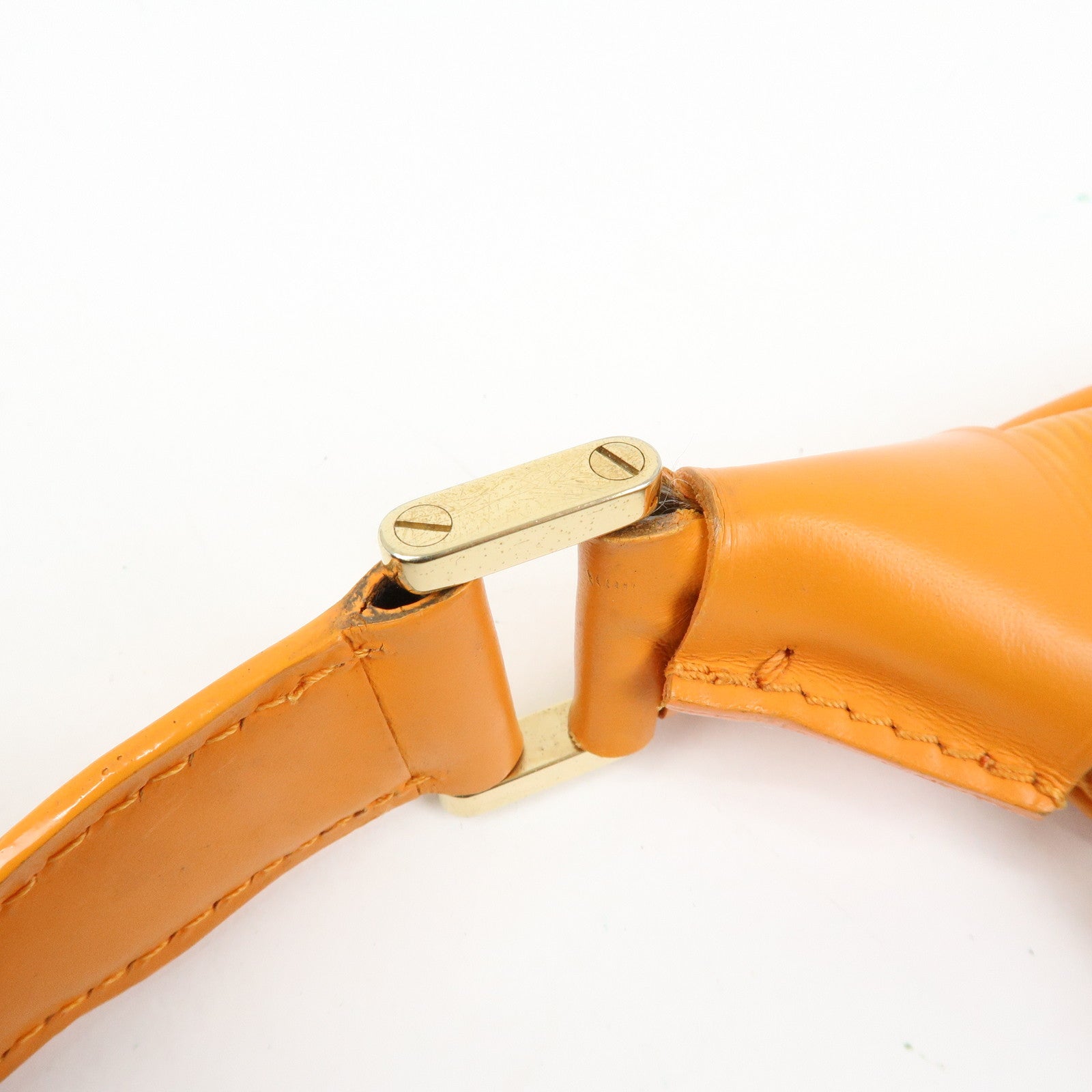 Louis Vuitton Epi Leather Matsy Shoulder Bag Mandarin Orange M5897H