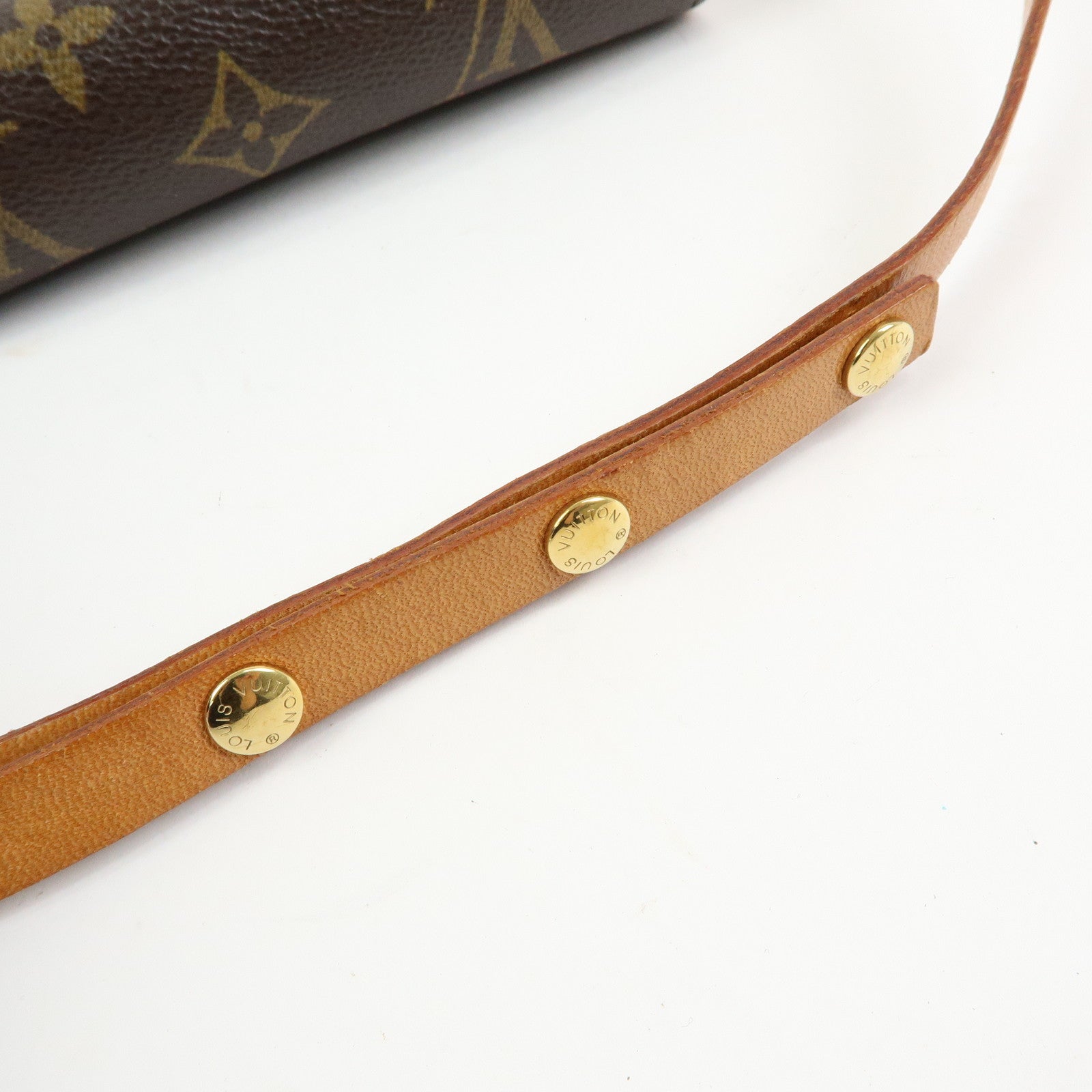 Louis Vuitton Monogram Pochette Florentine XS Waist Bag Belt M51855