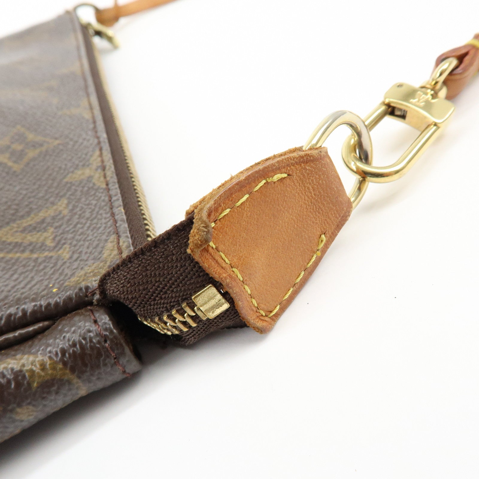 Louis Vuitton Monogram Pochette Accessoires Pouch Hand Bag M51980