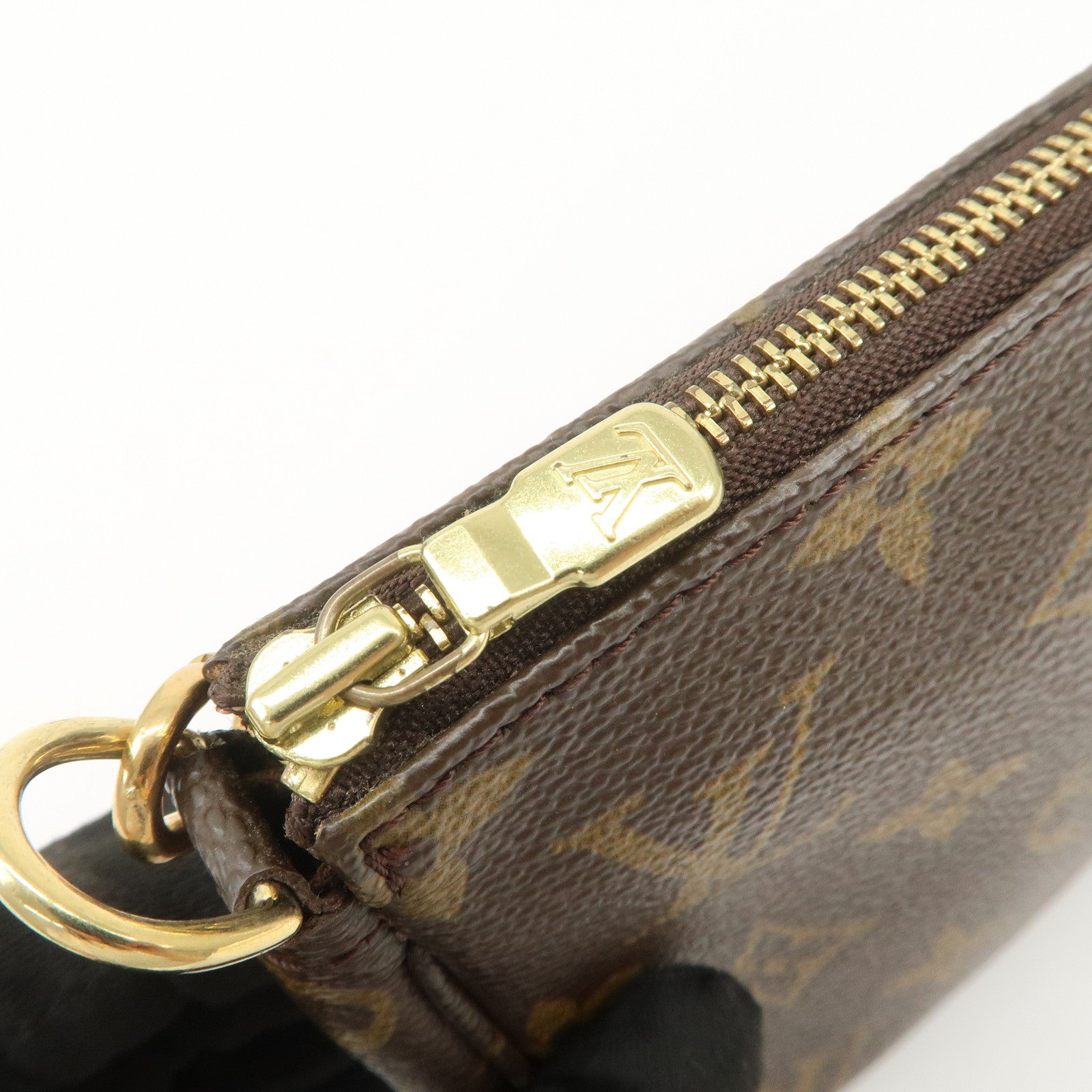 Louis Vuitton Monogram Pochette Accessoires Pouch Hand Bag M51980