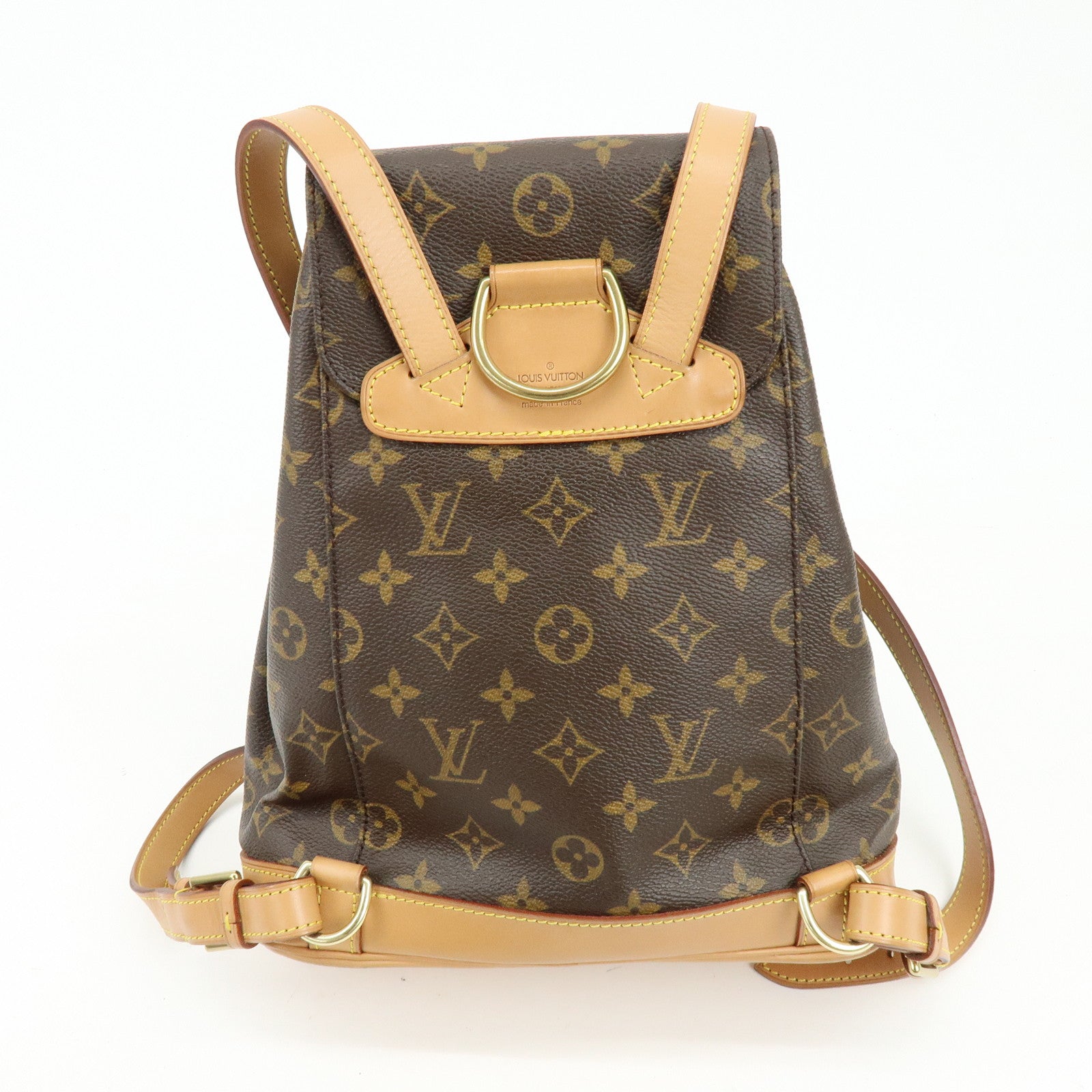 Louis Vuitton Monogram Montsouris MM Backpack Brown M51136