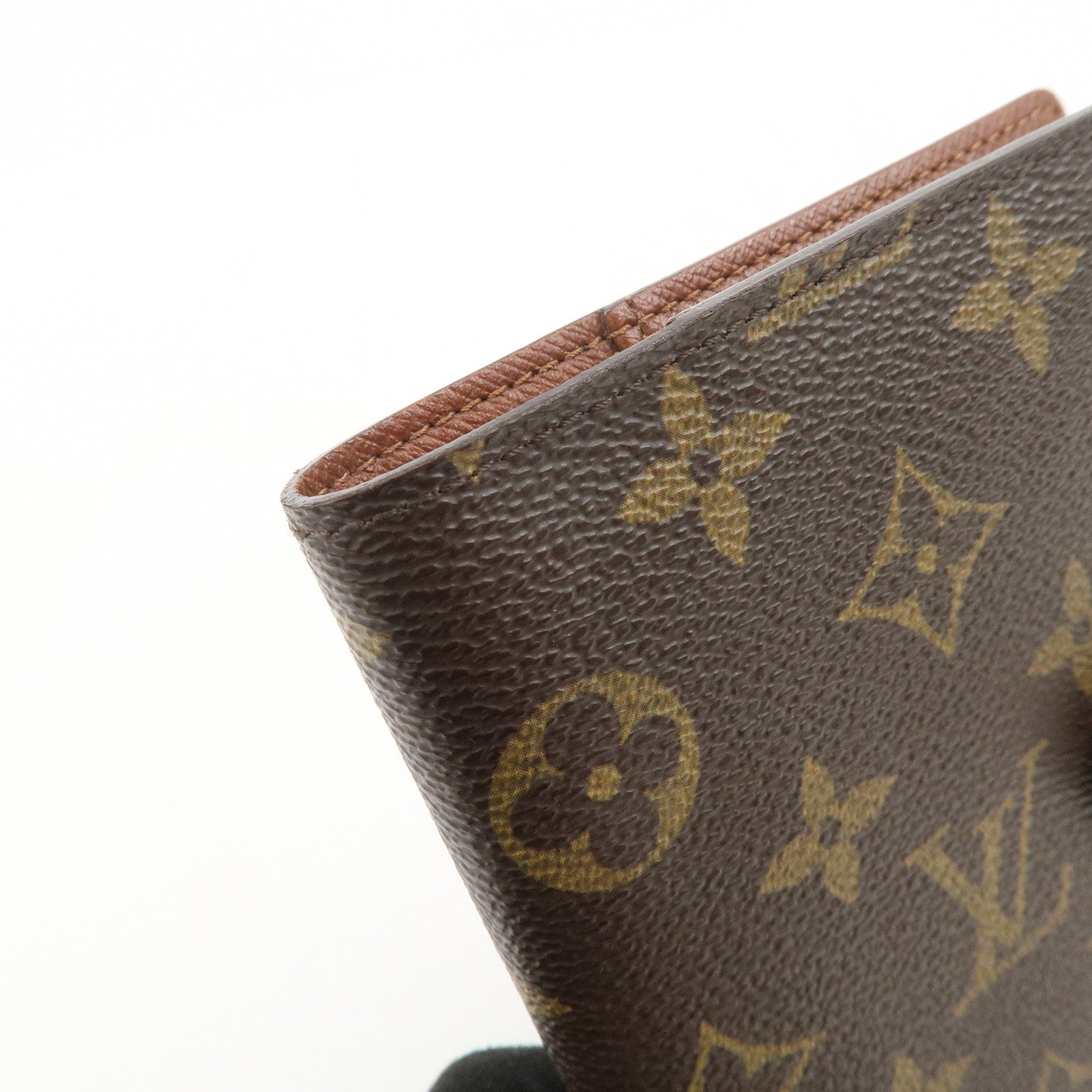 Louis Vuitton Monogram Agenda PM Planner Cover Brown R20005