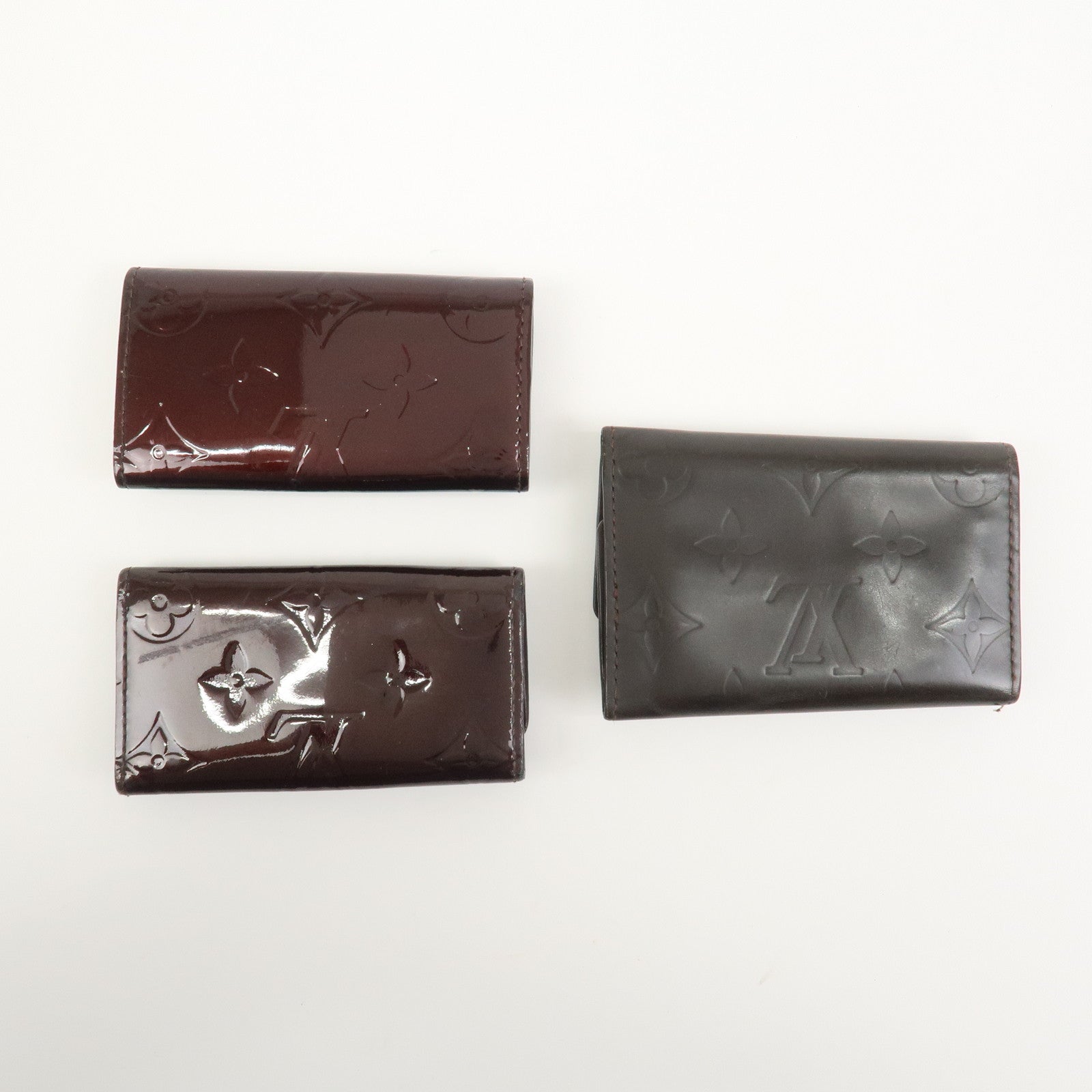 Louis Vuitton Monogram Set of 3 Key Case CA0044/TS1190/TS0163
