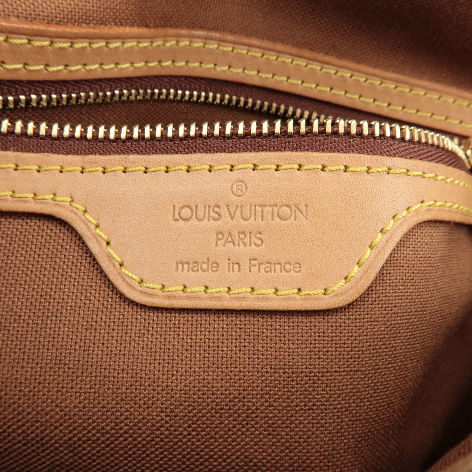 Louis Vuitton Monogram Mini Looping Shoulder Bag Brown M51147 Used