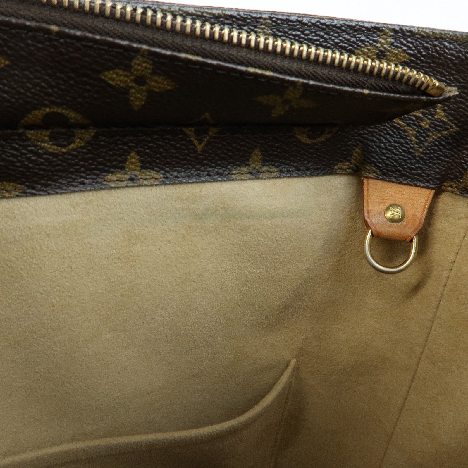 Louis Vuitton Monogram Luco Tote Bag Shoulder Bag Brown M51155