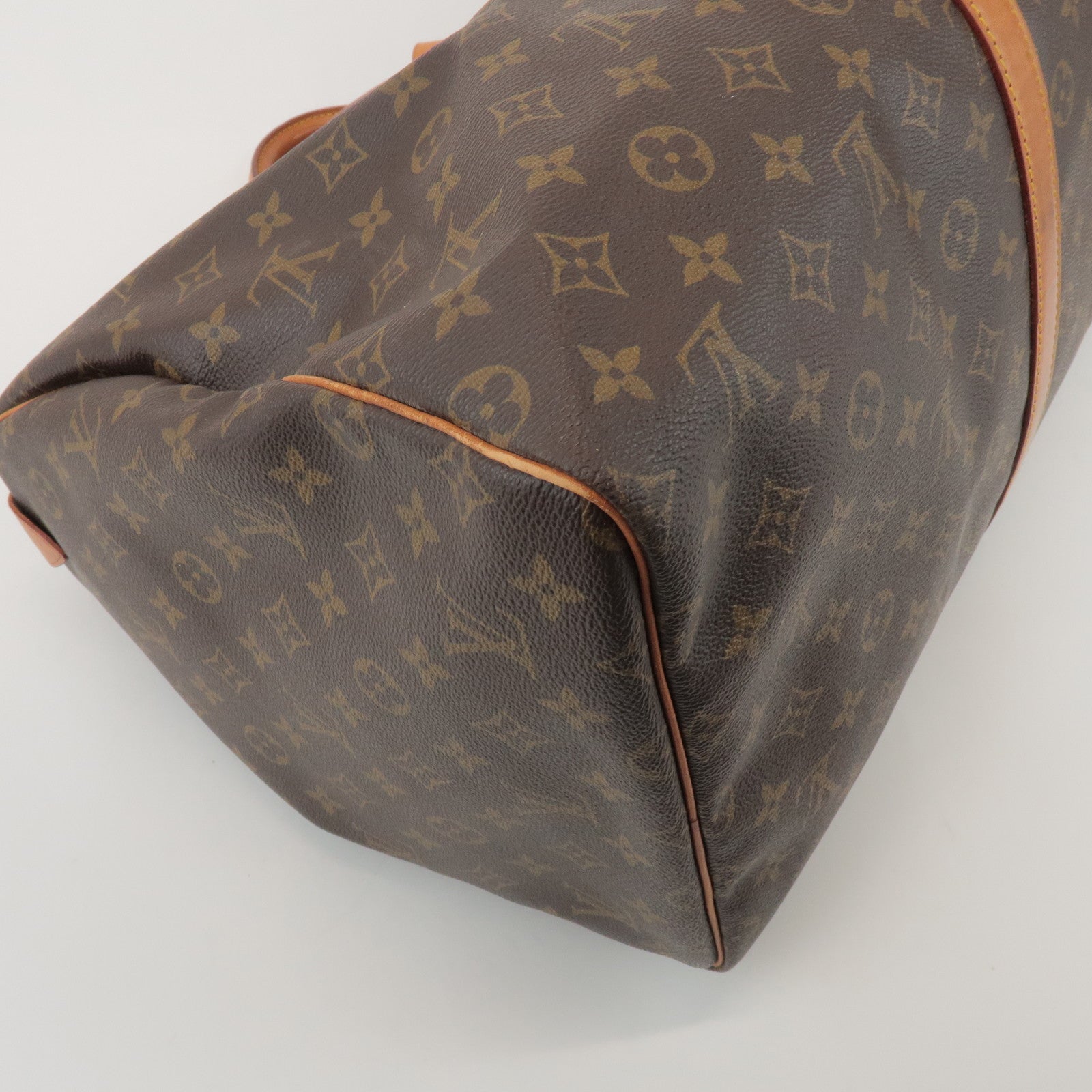 Louis Vuitton Monogram Keep All 55 Boston Bag Brown M41424