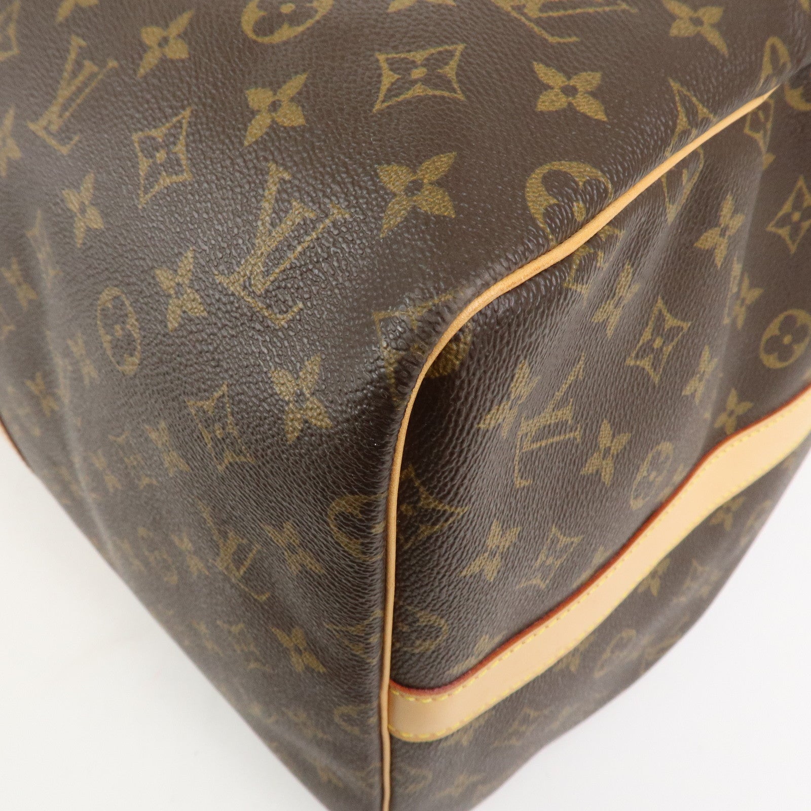 Louis Vuitton Monogram Keep All Bandouliere 55 Boston Bag M41414