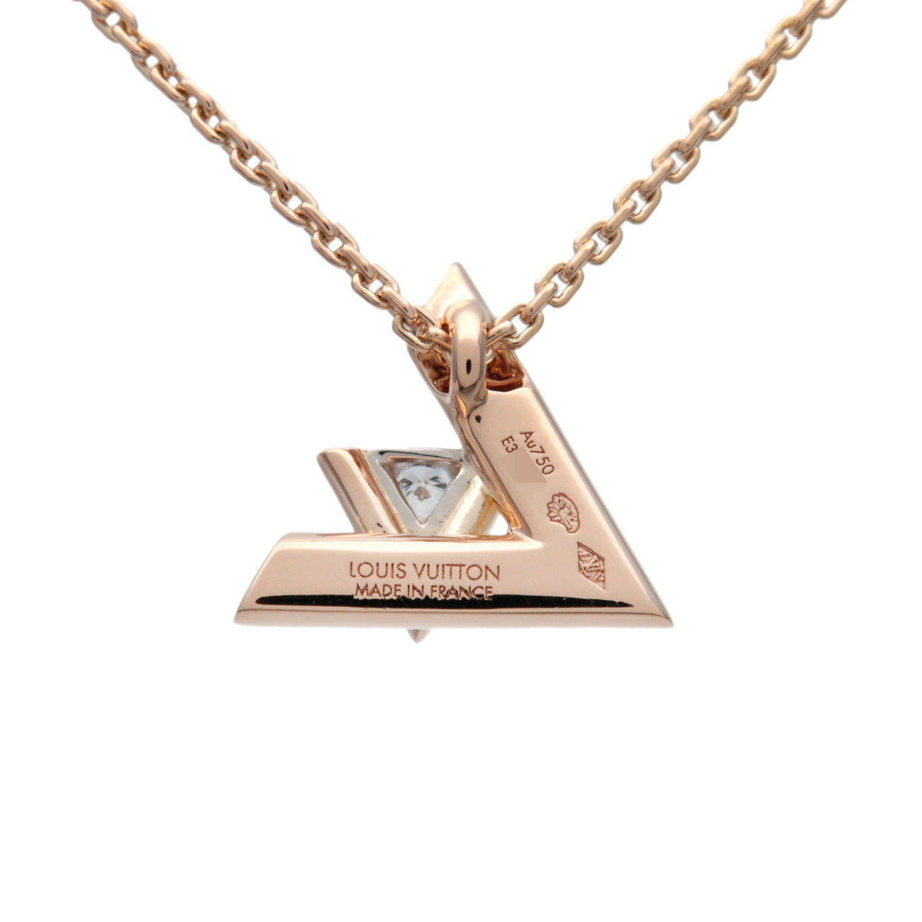 Louis Vuitton Pendentif LV Volt One PM Diamond Necklace Q93813