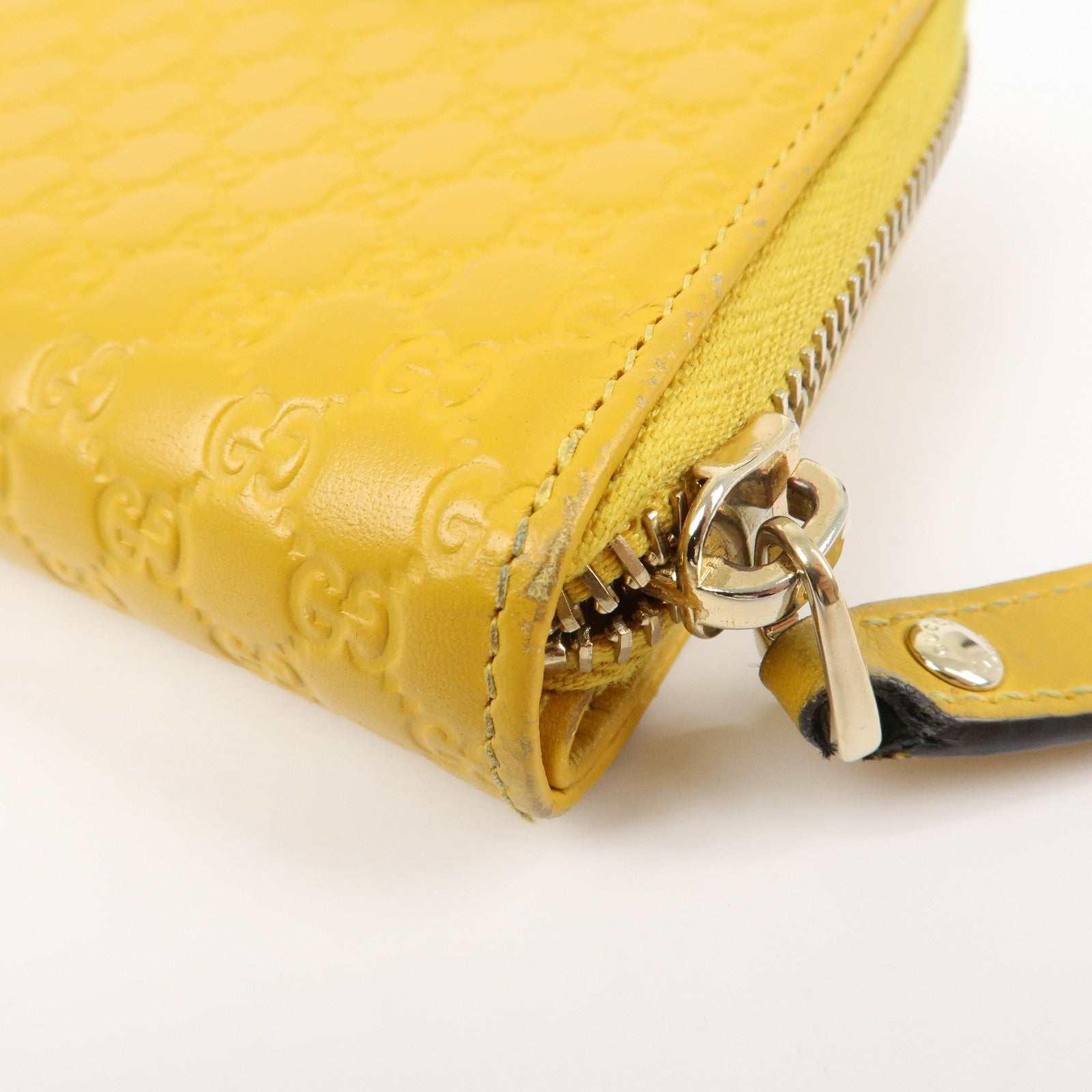 GUCCI Micro Guccissima Signature Bi-Fold Compact Wallet 449395