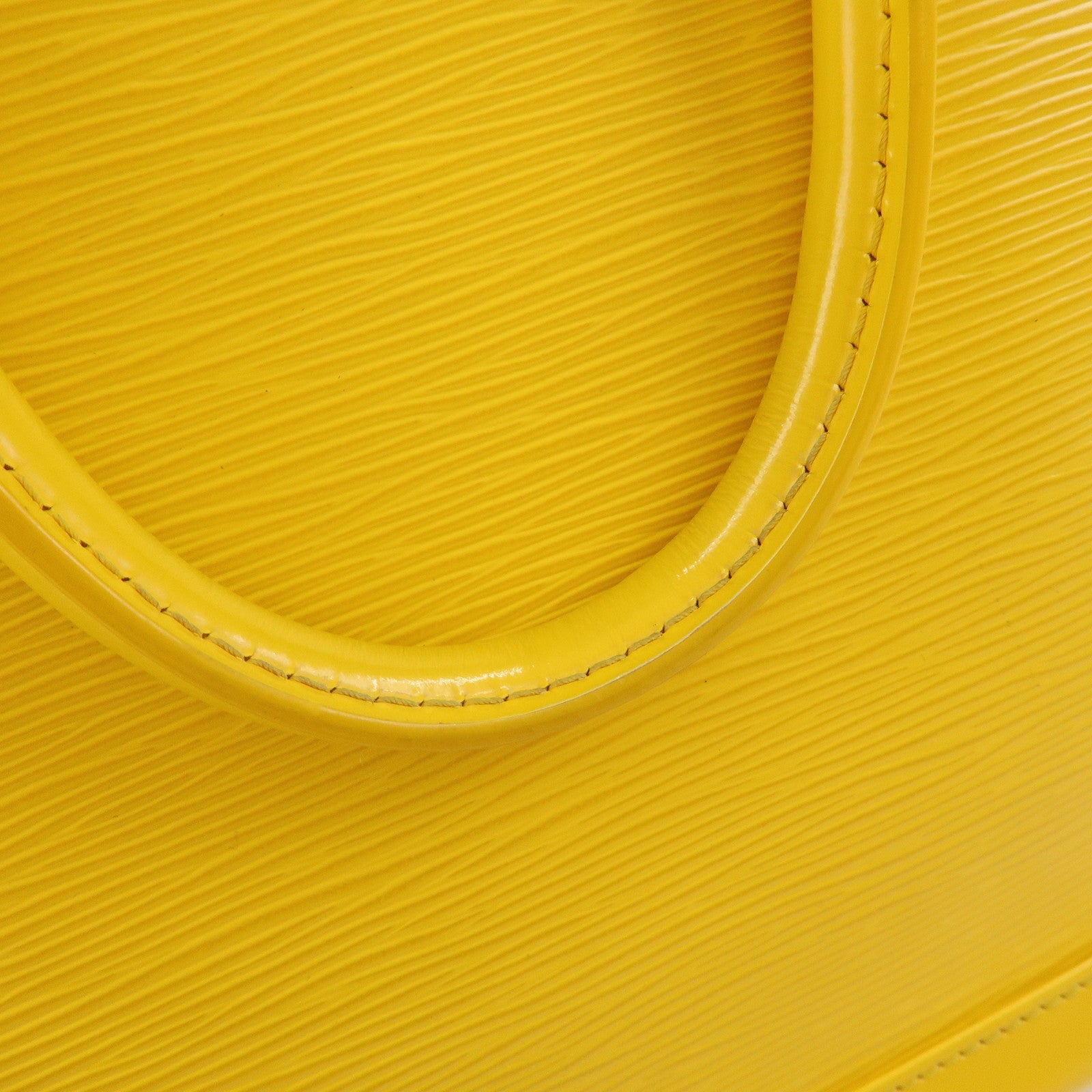 Louis Vuitton Epi Alma Epi Leather PM Hand Bag Citron M40619