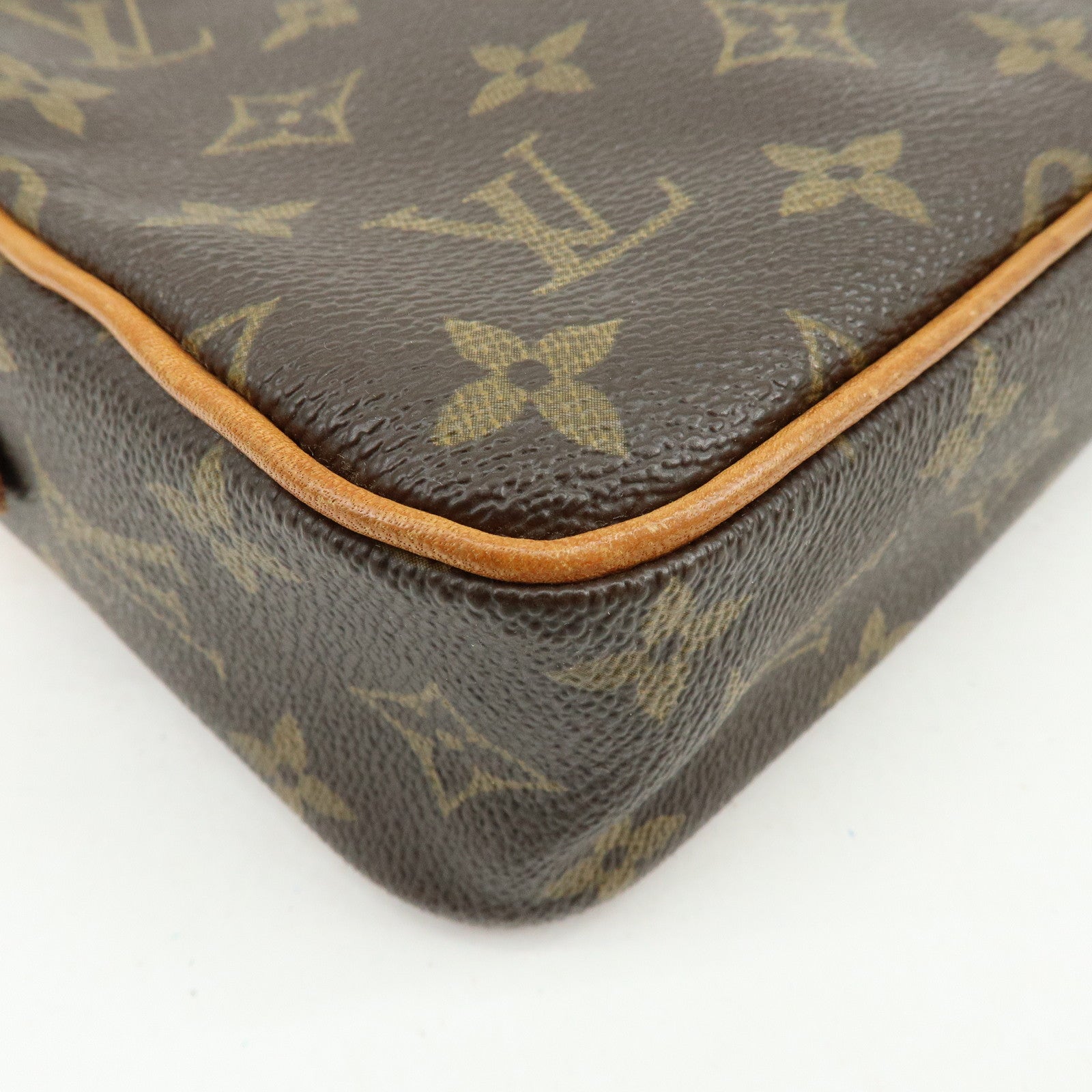 Louis Vuitton Monogram Compiegne 23 Pouch Clutch Bag Brown M51845