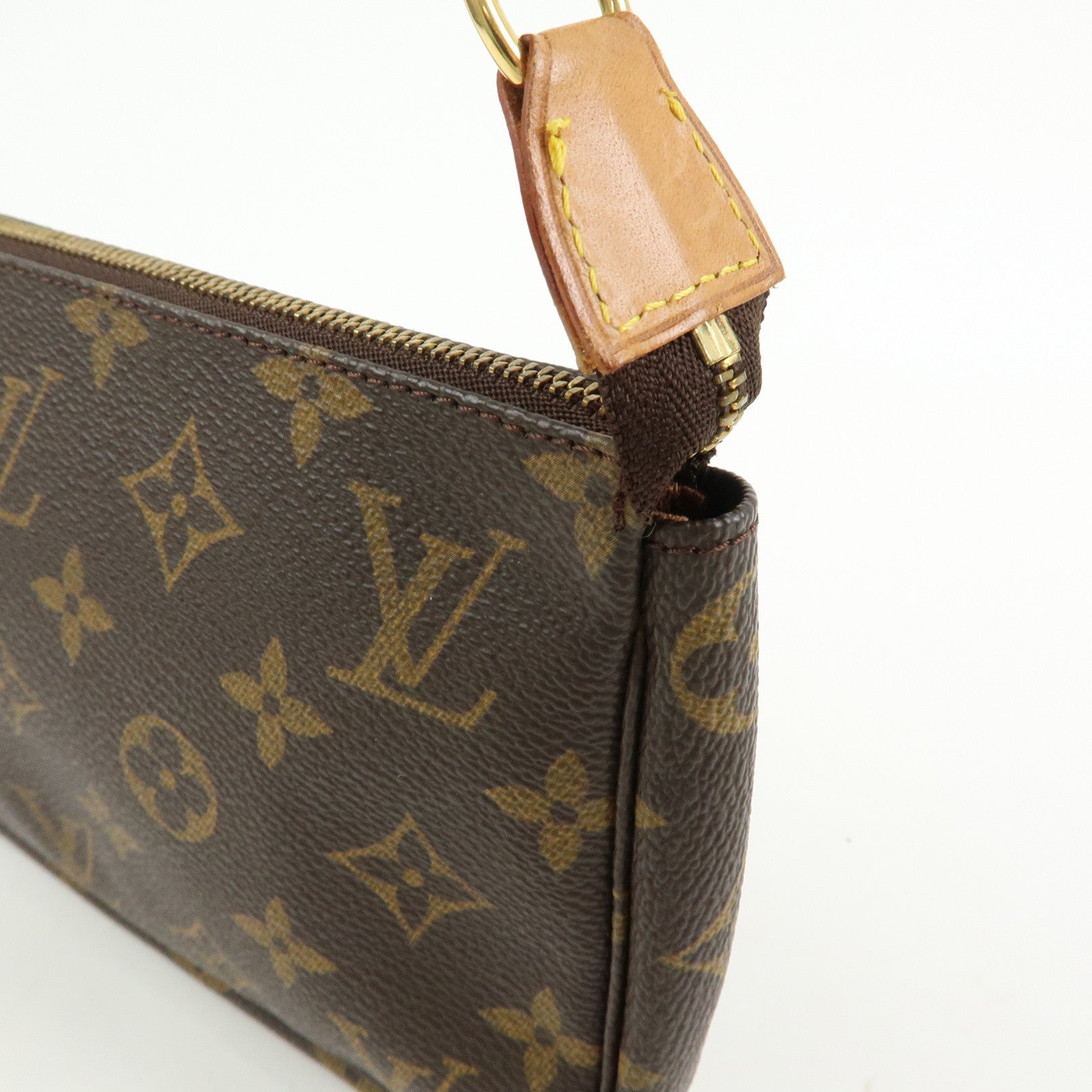 Louis Vuitton Monogram Pochette Accessoires Pouch Hand Bag M51980