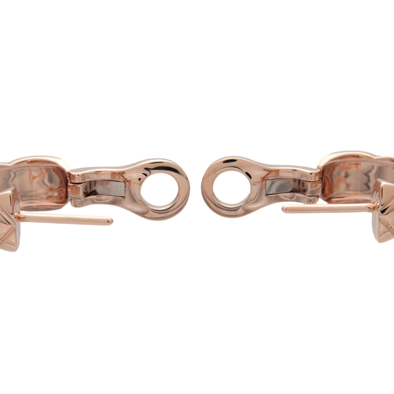 CHANEL COCO Crush Earring K18 750PG Rose Gold J11754