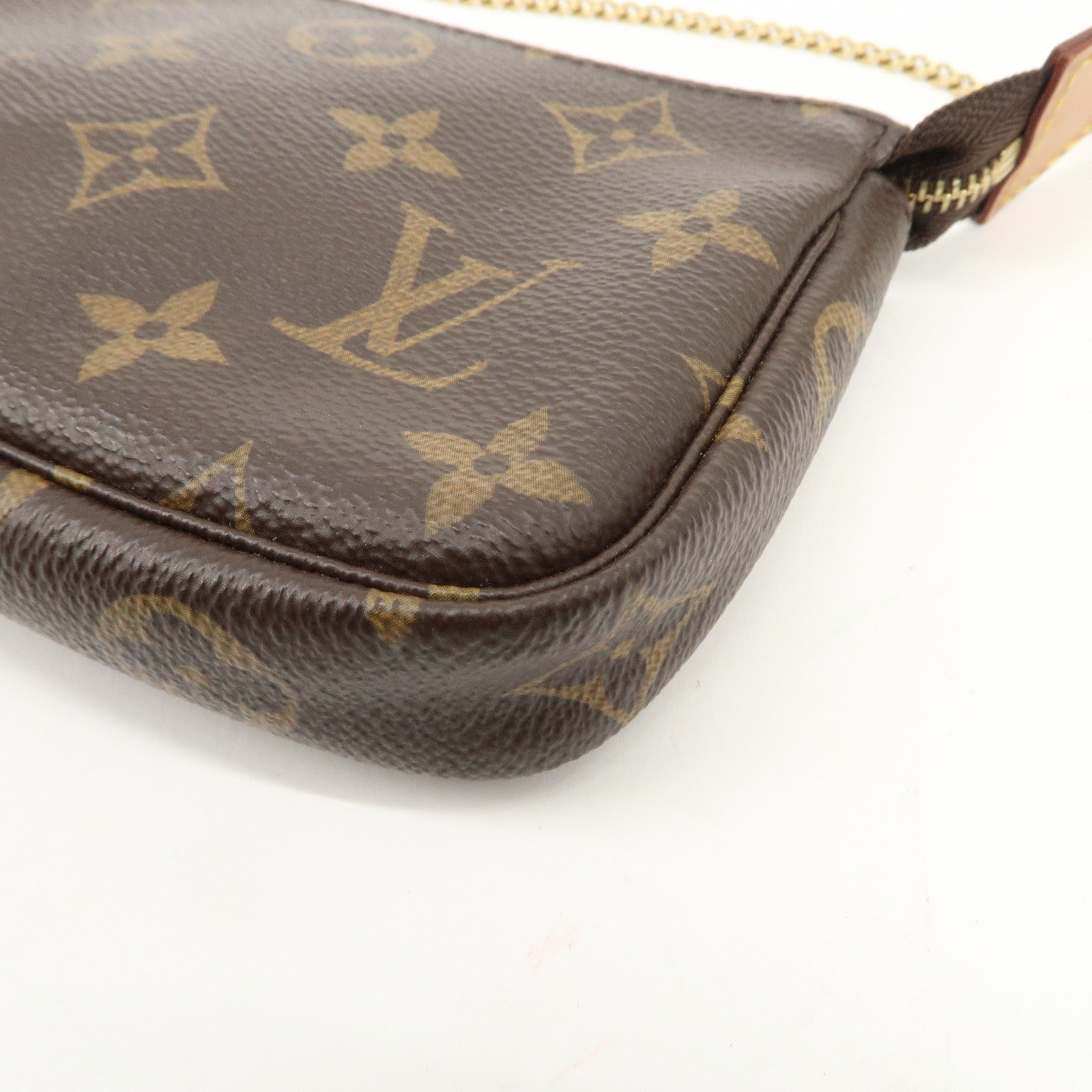 Louis Vuitton Monogram Mini Pochette Accessoires Pouch M58009