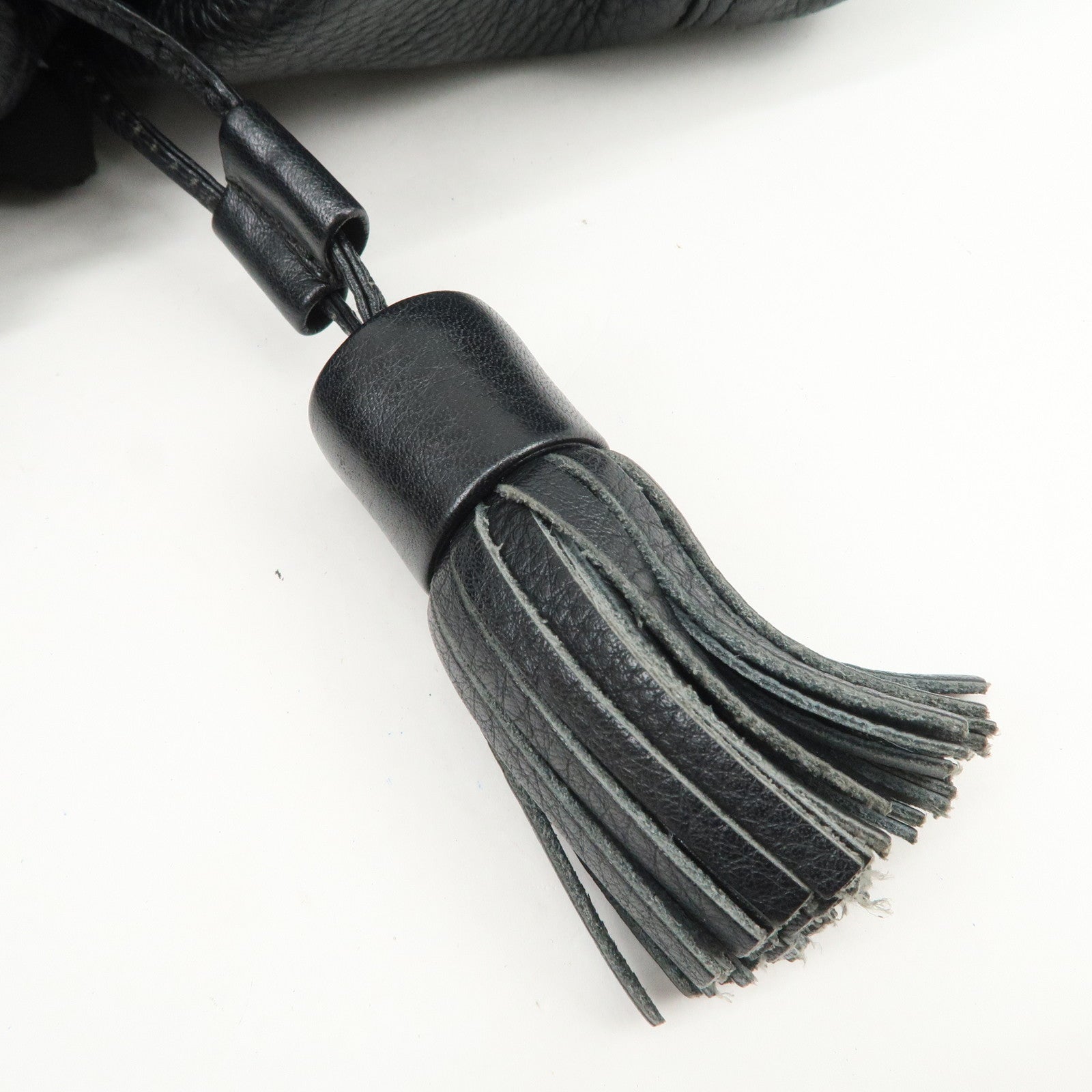 Chloe See By Chloe Cherry Leather 2Way Bag Hand Bag Black