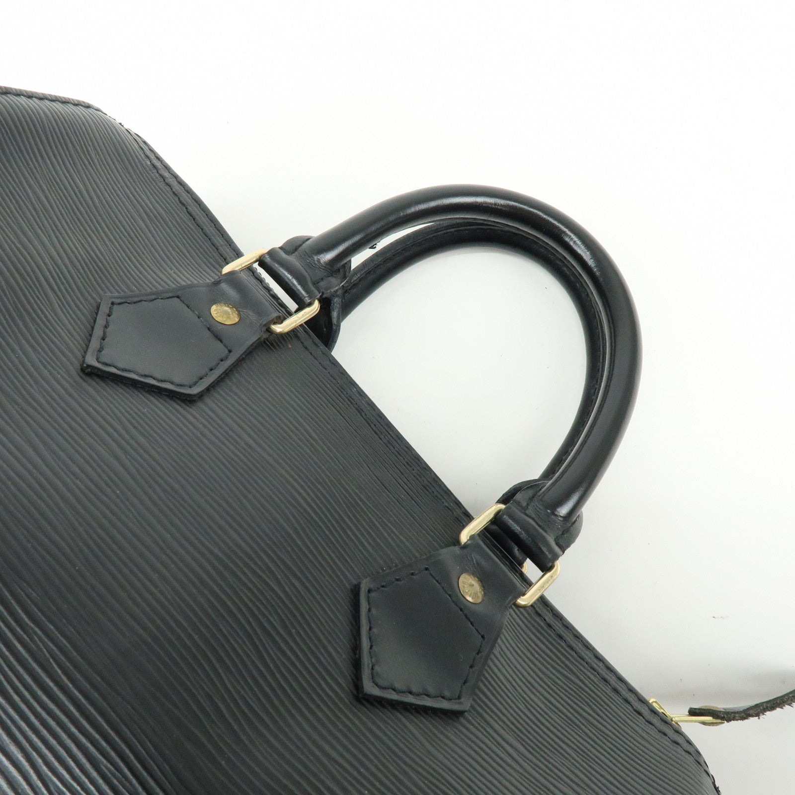 Louis Vuitton Epi Speedy 25 Hand Bag Boston Bag Noir M59032