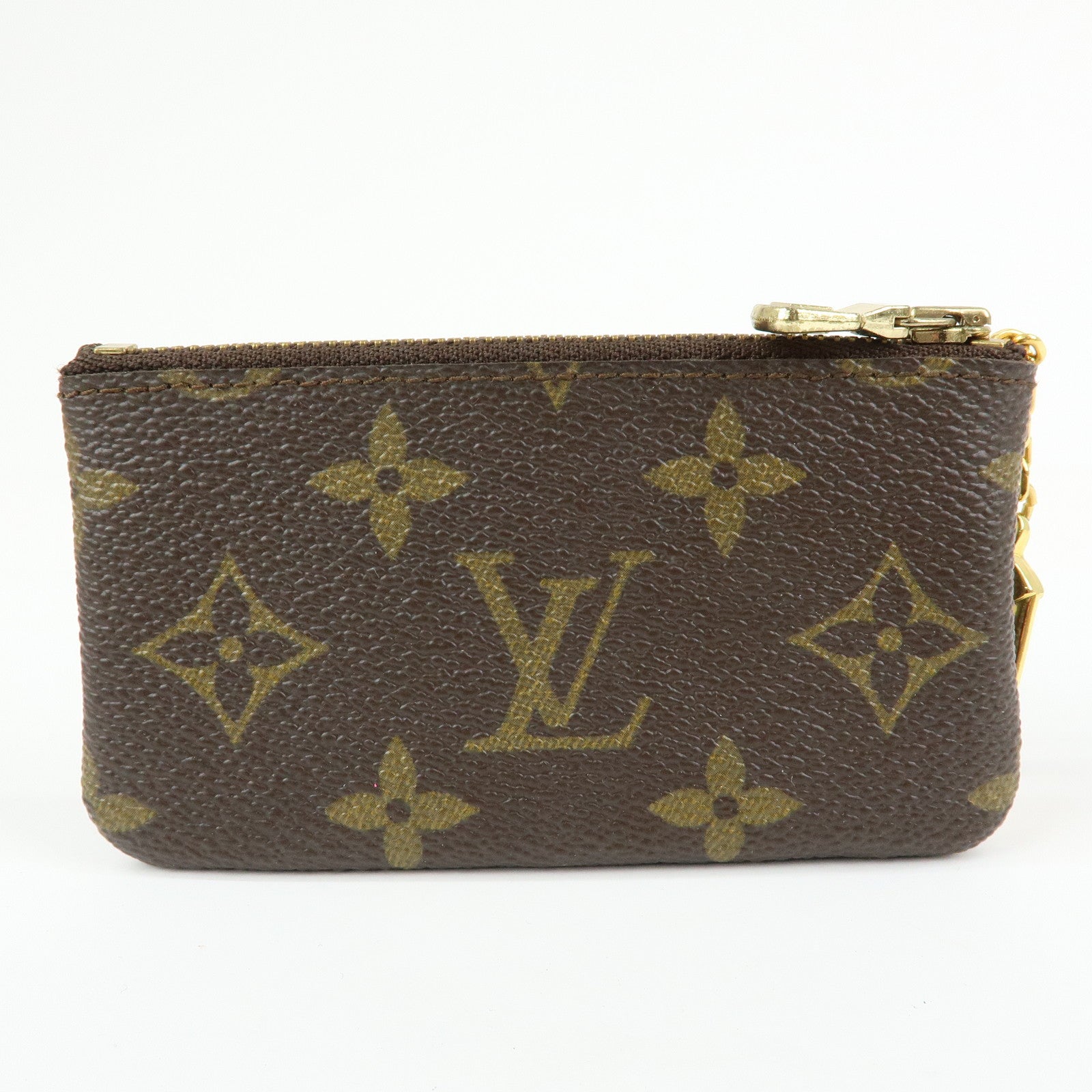 Louis Vuitton Monogram Pochette Cles Coin Case Key Case M62650