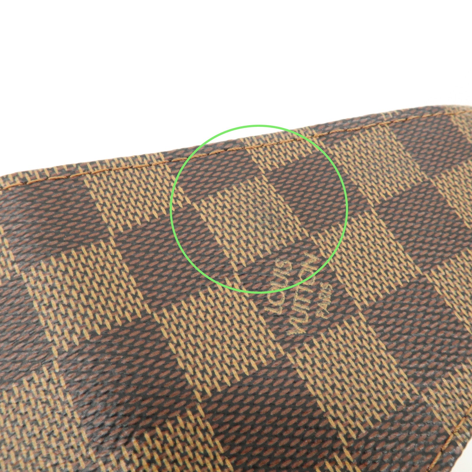 Louis Vuitton Damier Ebene Geronimos Crossbody Bag Waist Bag N51994 Used