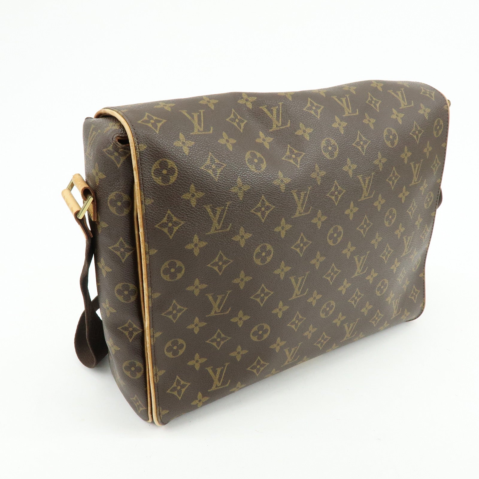 Louis Vuitton Monogram Abbesses Messenger Bag Brown M45257