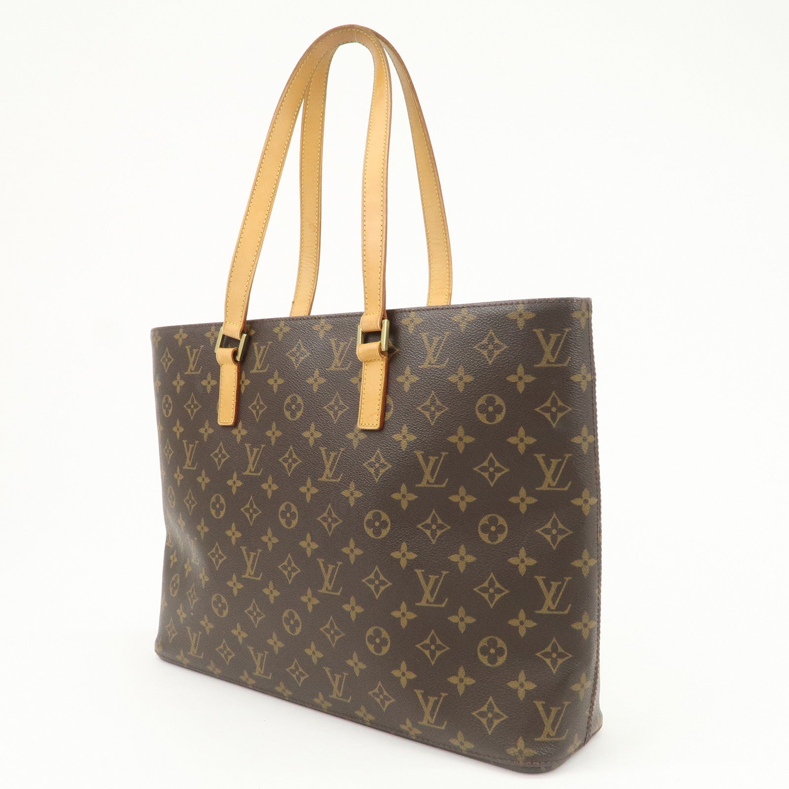 Louis Vuitton Monogram Luco Tote Bag Shoulder Bag Brown M51155