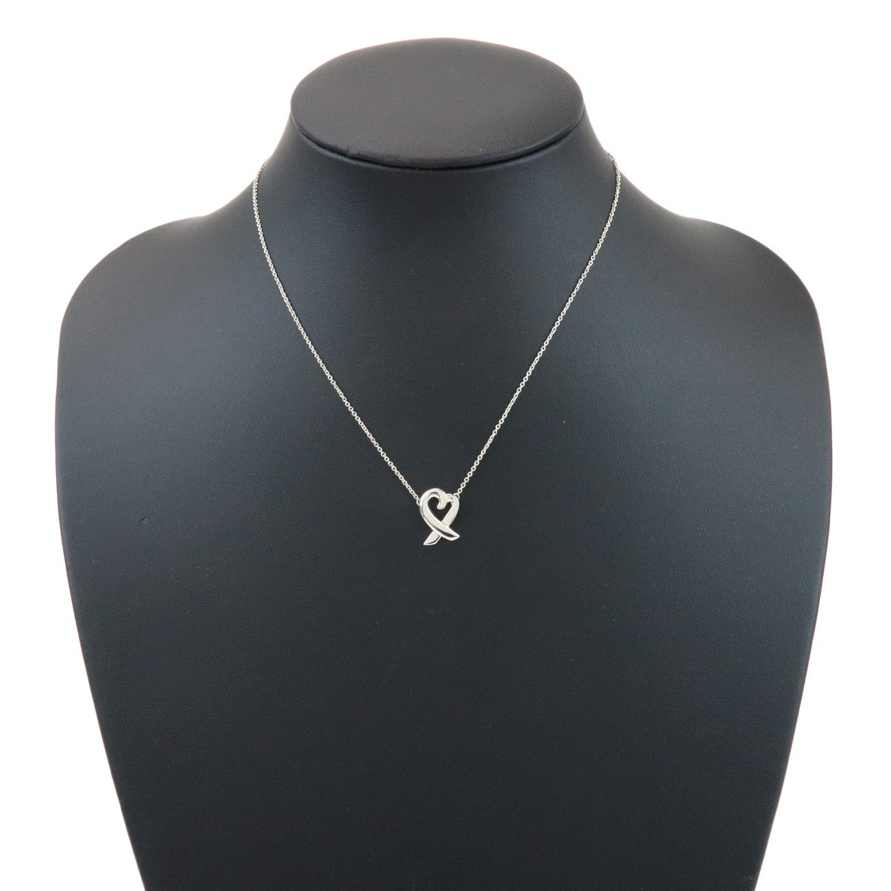 Tiffany & Co Loving Heart Necklace Small SV925 Silver