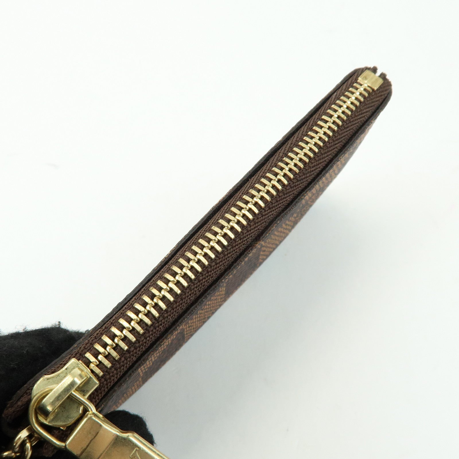 Louis Vuitton Damier Canvas Pochette Cles Damier Ebene N62658