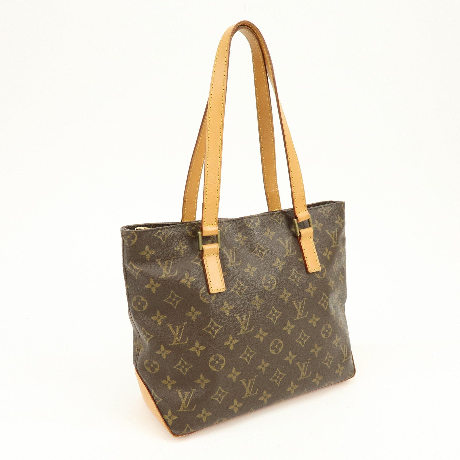 Louis Vuitton Monogram Cabas Piano Canvas Tote Bag Hand Bag M51148
