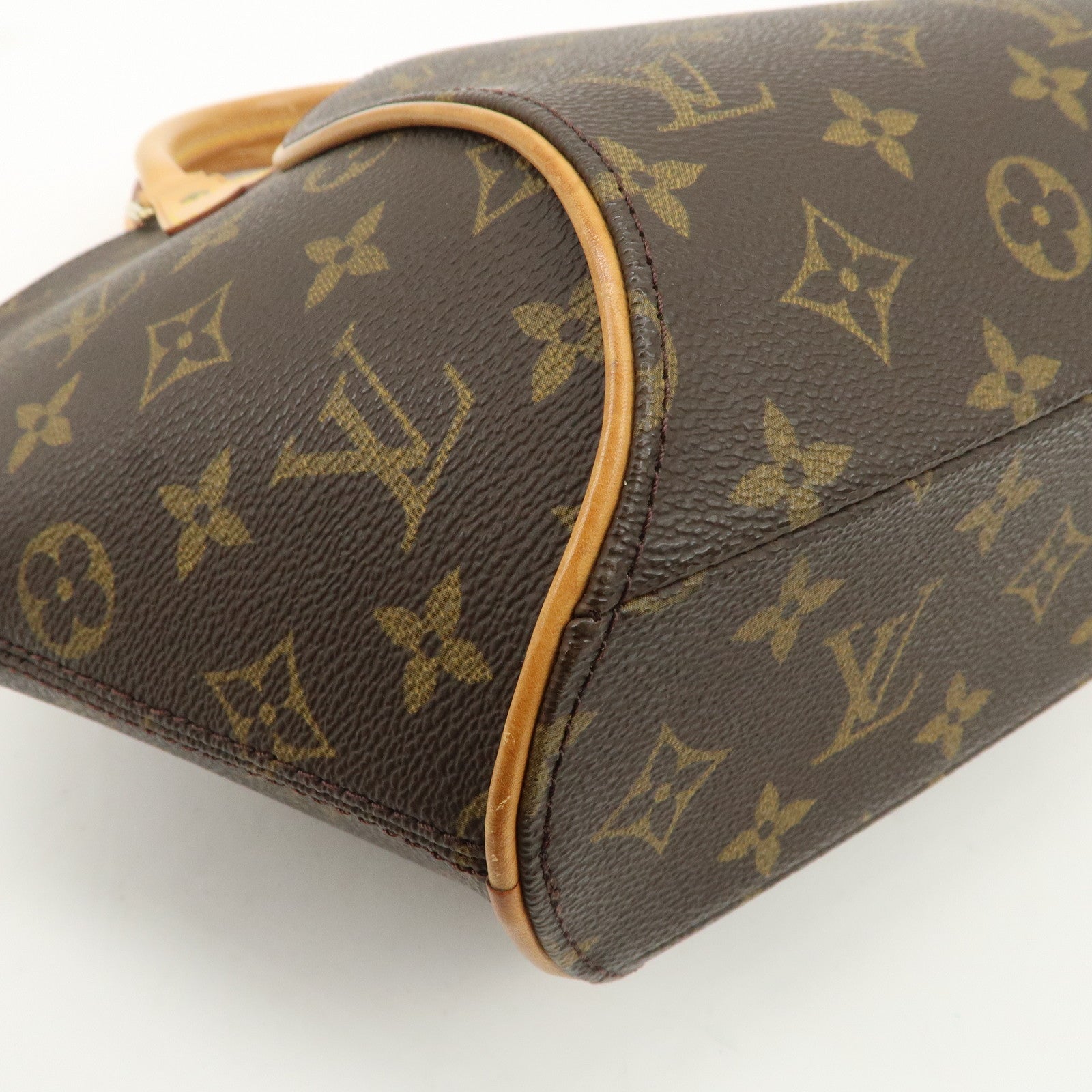 Louis Vuitton Monogram Canvas Ellipse PM Hand Bag Brown M51127