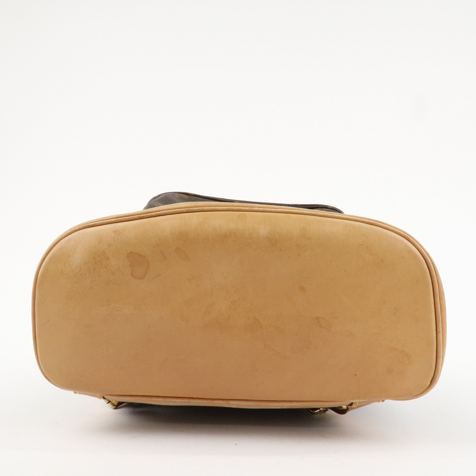 Louis Vuitton Monogram Montsouris MM Back Pack Ruck Sack M51136 Used