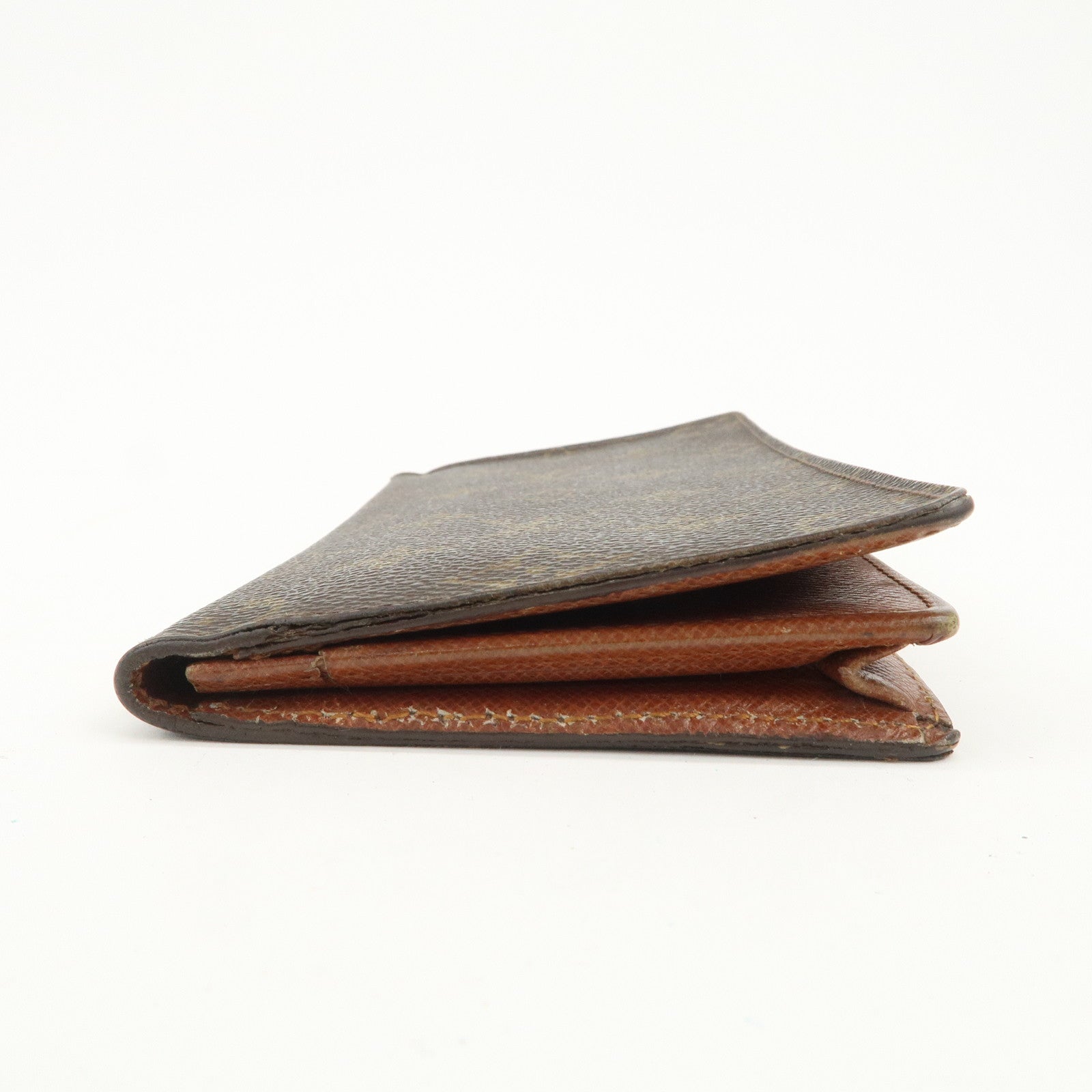 Louis Vuitton Monogram Set of 2 Long Wallets Brown M61734 M60825