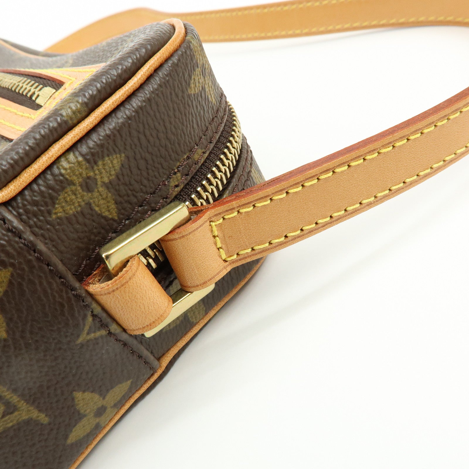 Louis Vuitton Monogram Pochette Cite Shoulder Bag Brown M51183