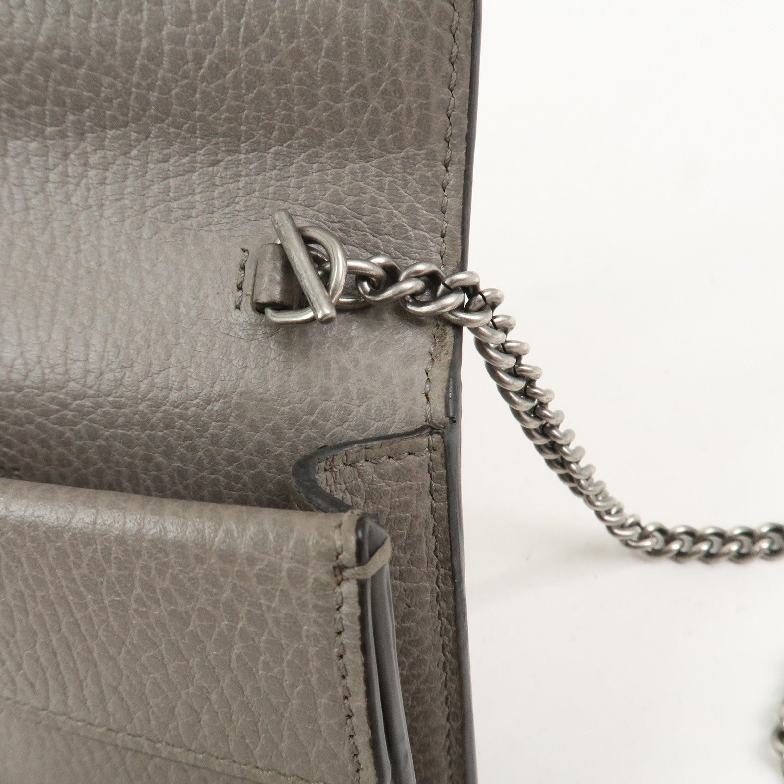 GUCCI Dionysus Super Mini Bag Leather Chain Shoulder Bag 476432