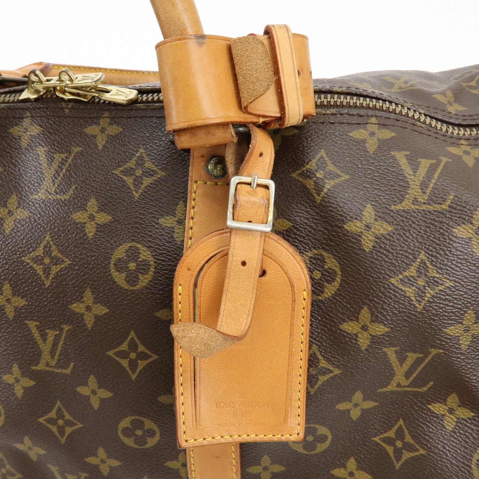 Louis Vuitton Monogram Keep All Bandouliere 60 Boston Bag M41412