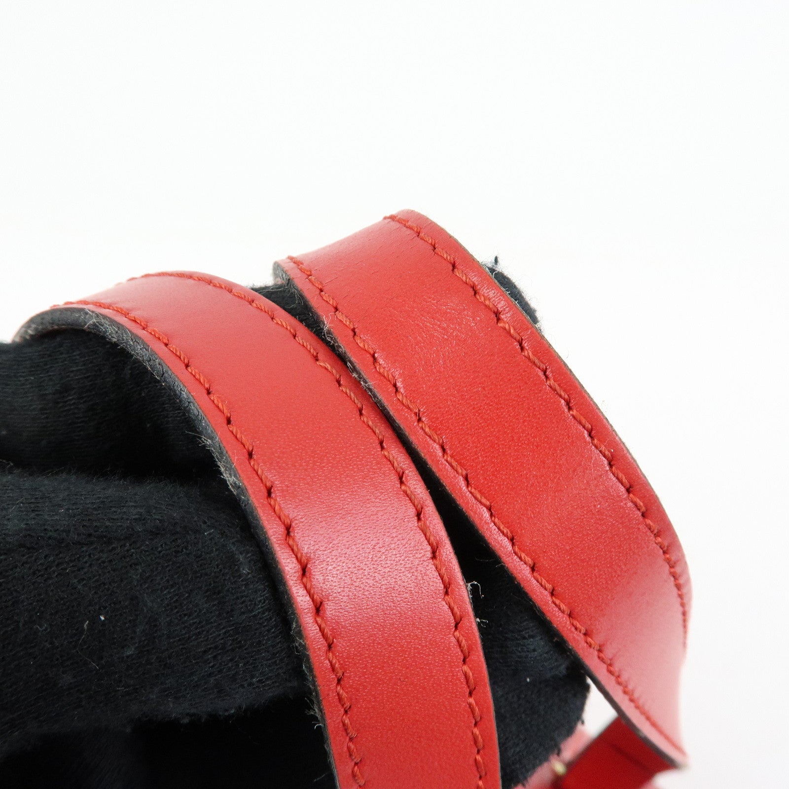 Louis Vuitton Epi Soufflot Hand Bag Castillian Red M52227