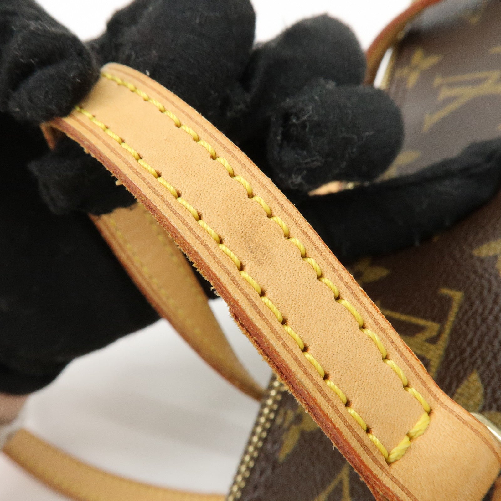Louis Vuitton Monogram Papillon 30 Hand Bag Brown M51385