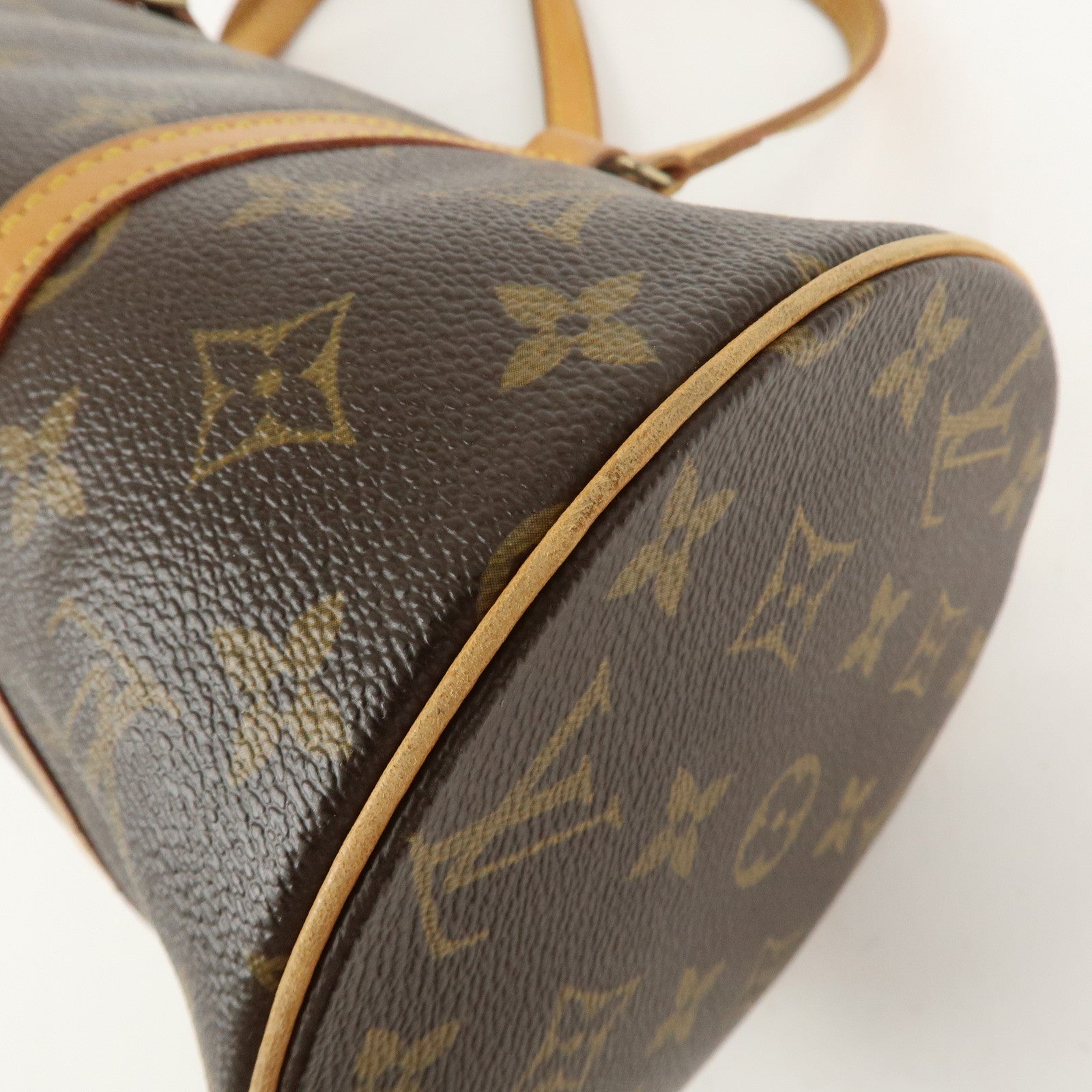 Louis Vuitton Monogram Papillon 30 Hand Bag New Style Brown M51385