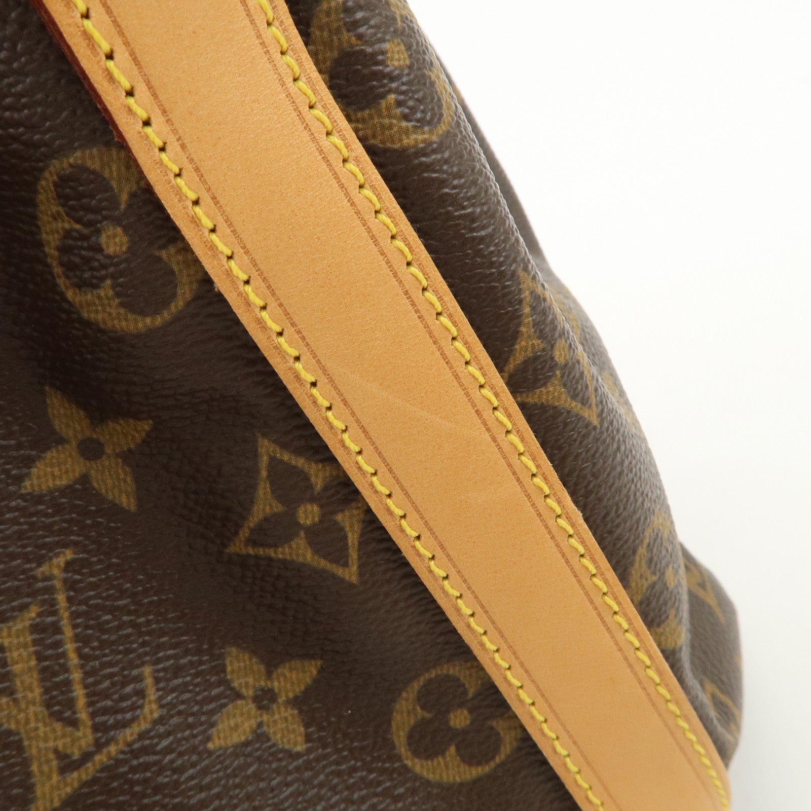 Louis Vuitton Monogram Petit Noe Shoulder Bag Brown M42226