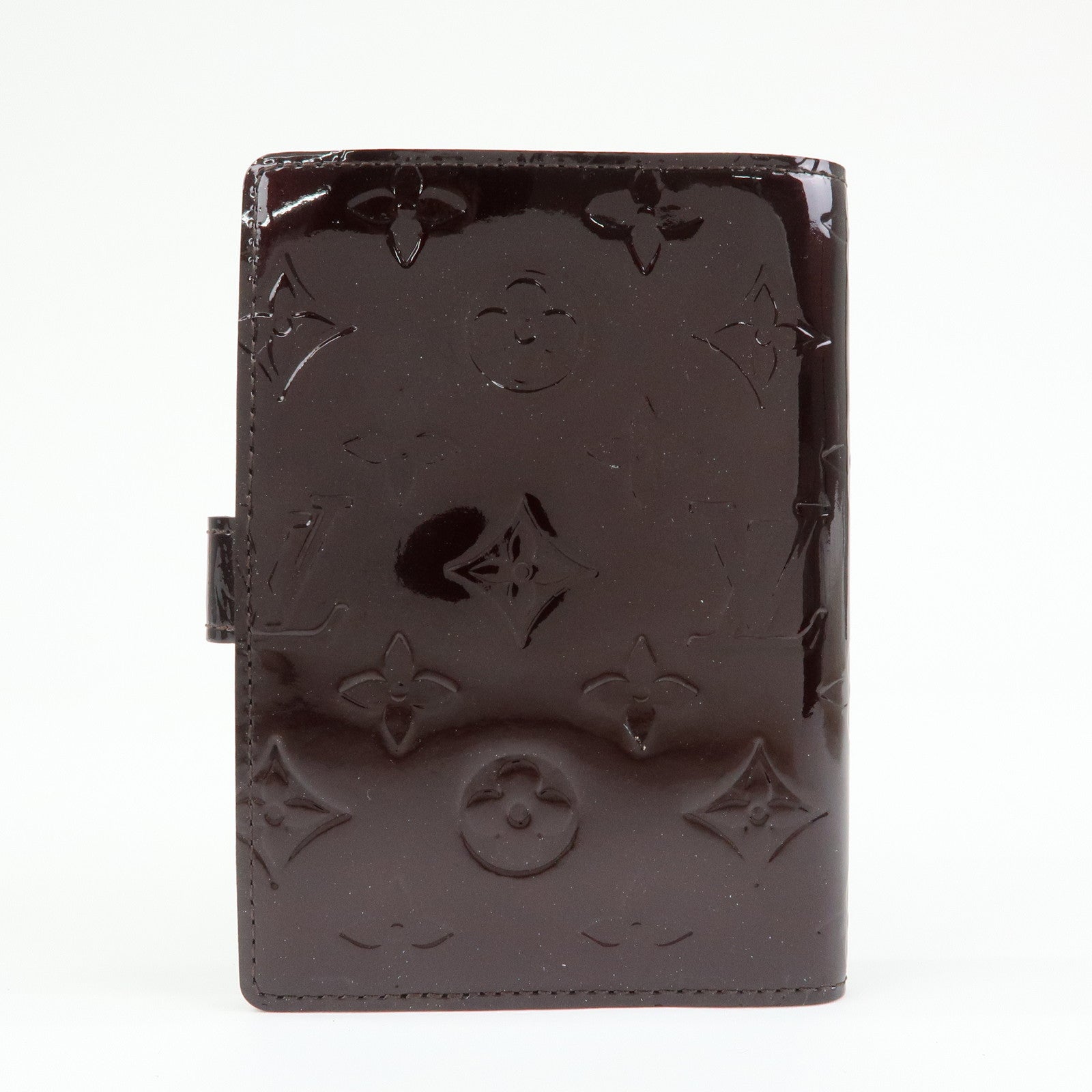 Louis Vuitton Monogram Vernis Leather Agenda PM Amarante R21026