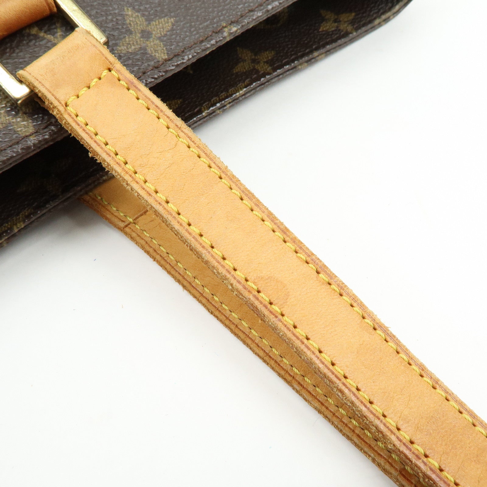 Louis Vuitton Monogram Luco Tote Bag Shoulder Bag Brown M51155