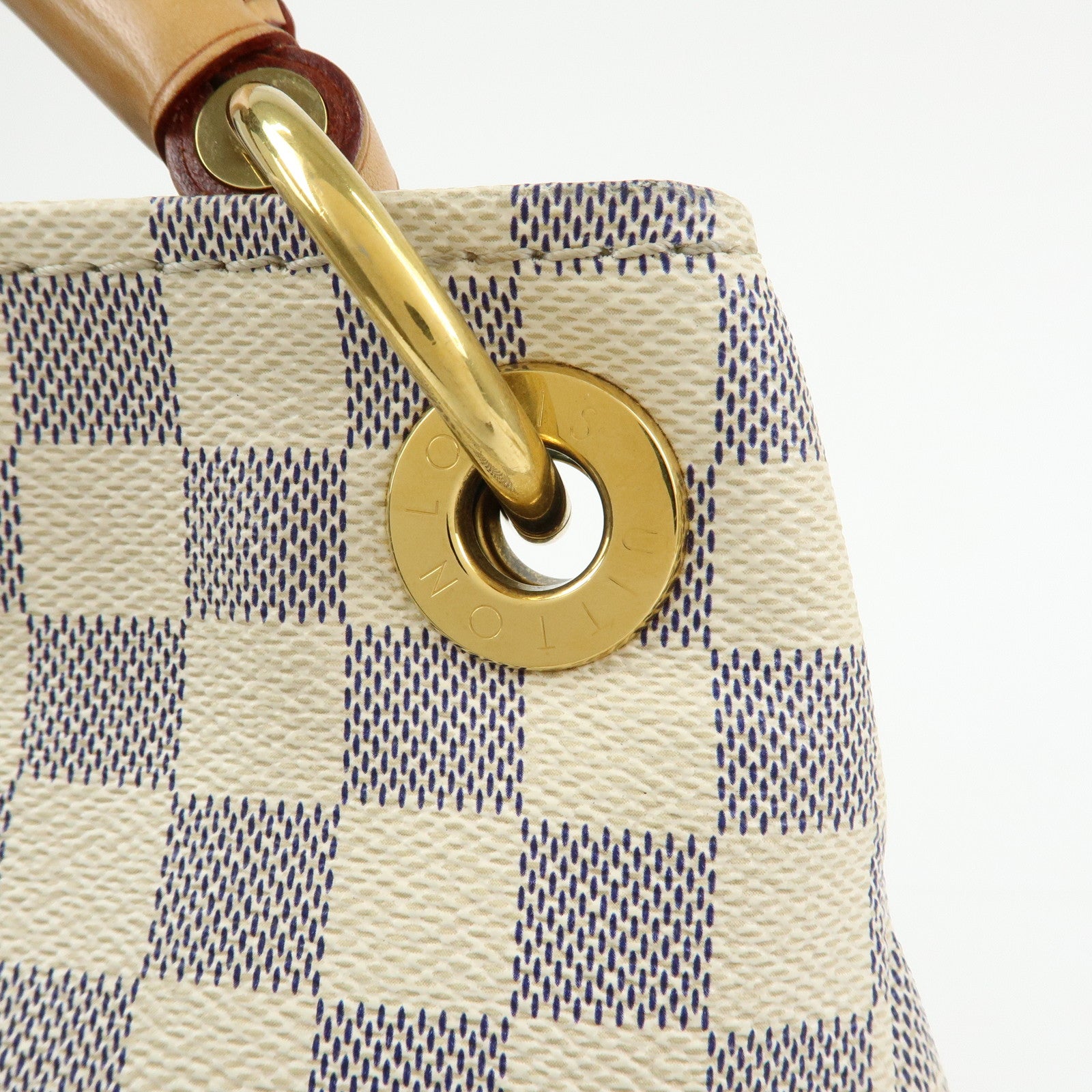 Louis Vuitton Damier Azur Canvas Artsy MM Shoulder Bag N41174