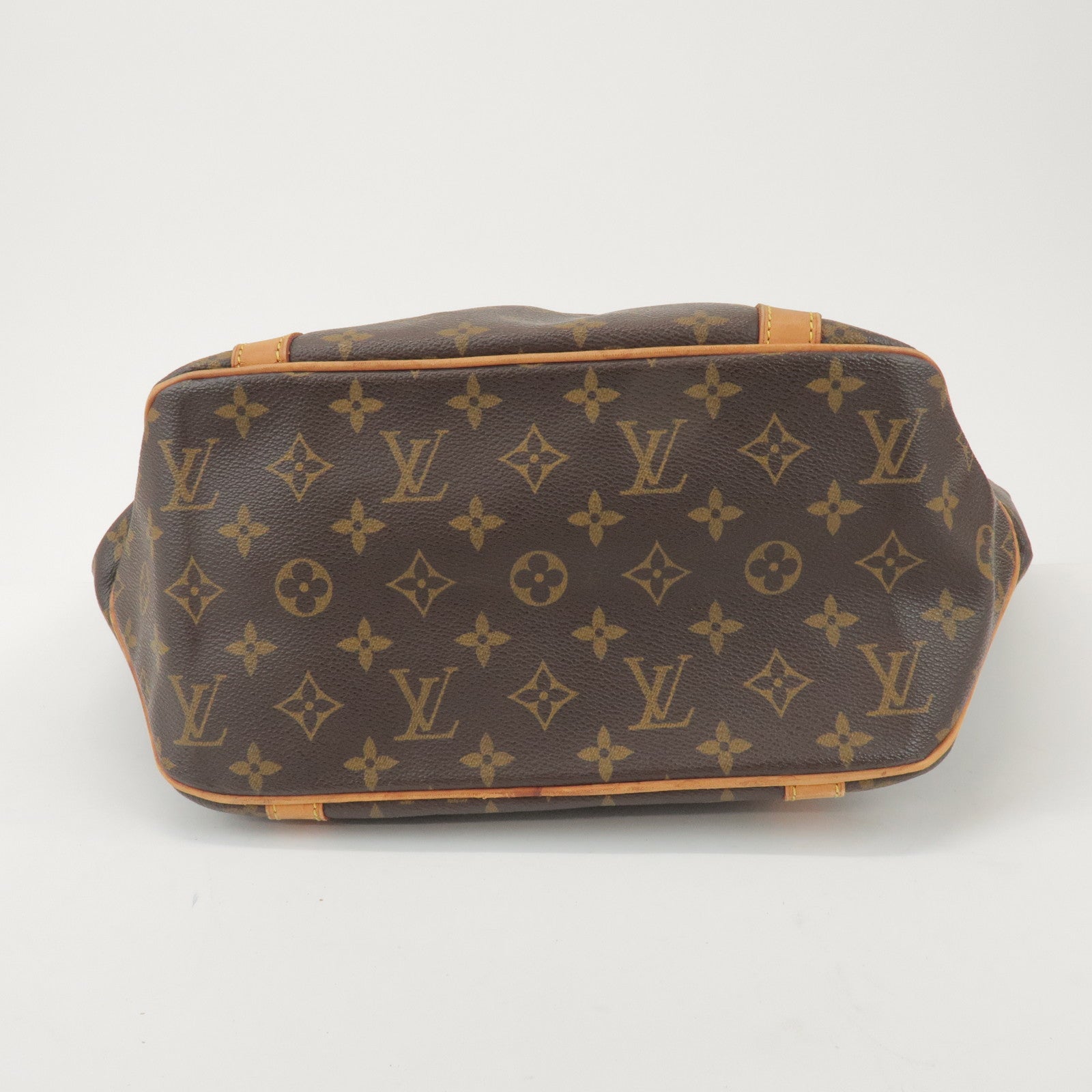 Louis Vuitton Monogram Sac Shopping Shoulder Bag Brown M51108