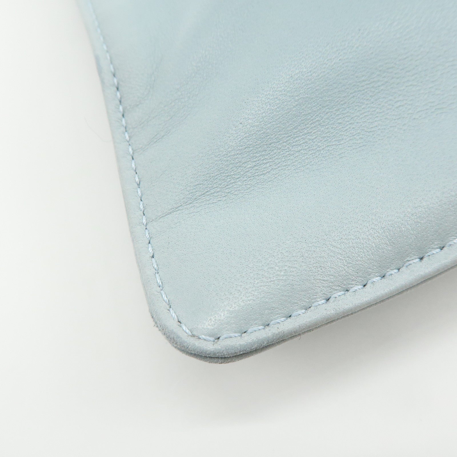 LOEWE Nappa Leather Hand Bag Mini Tote Bag Light Blue