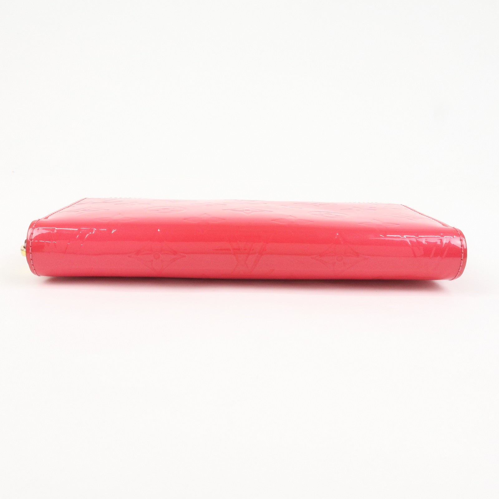 Louis Vuitton Monogram Vernis Zippy Wallet Rouge Grenadine M91732