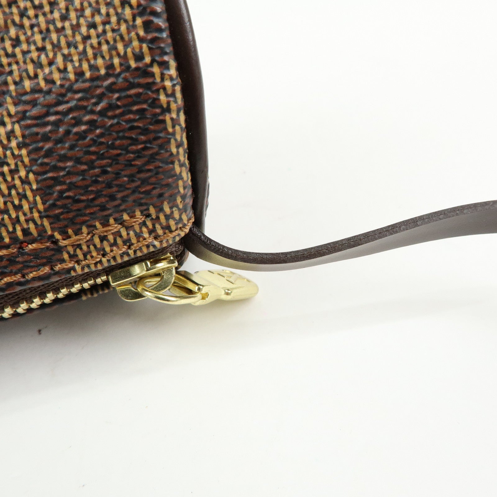Louis Vuitton Damier Ebene Mini Pouch for Papillon Bag Brown