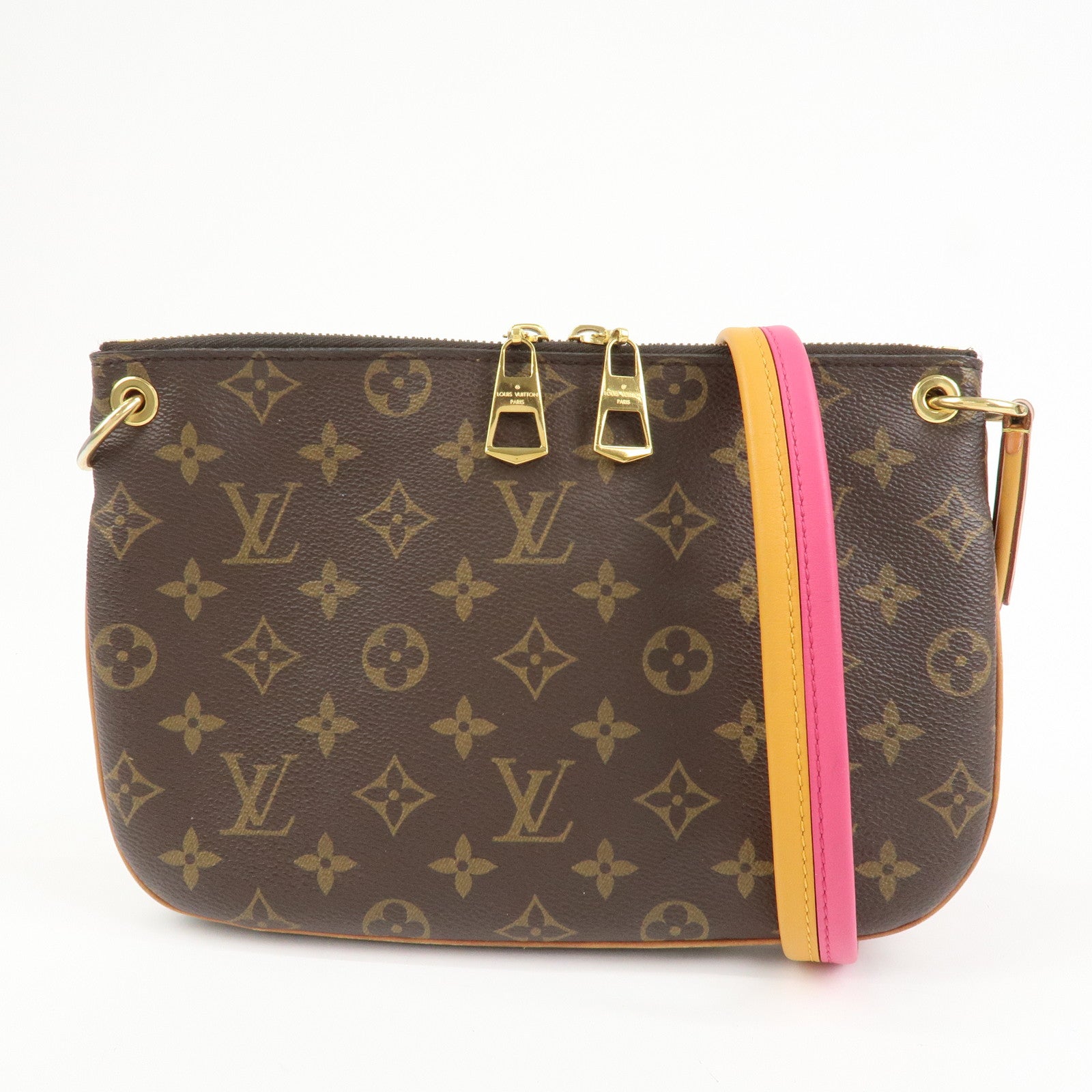 Louis Vuitton Monogram Canvas Lorette Shoulder Bag Hot Pink M44053