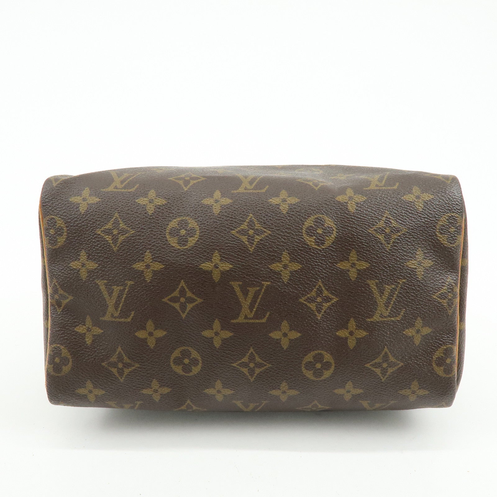 Louis Vuitton Monogram Speedy 25 Boston Bag Hand Bag Brown M41528