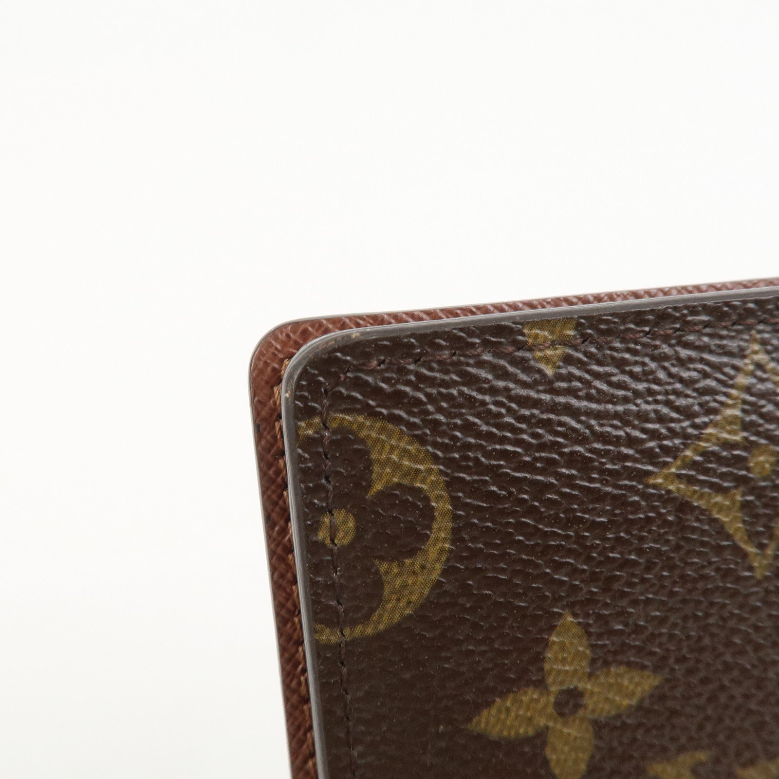 Louis Vuitton Monogram Porto Cult Vertical Card Case Brown M66541