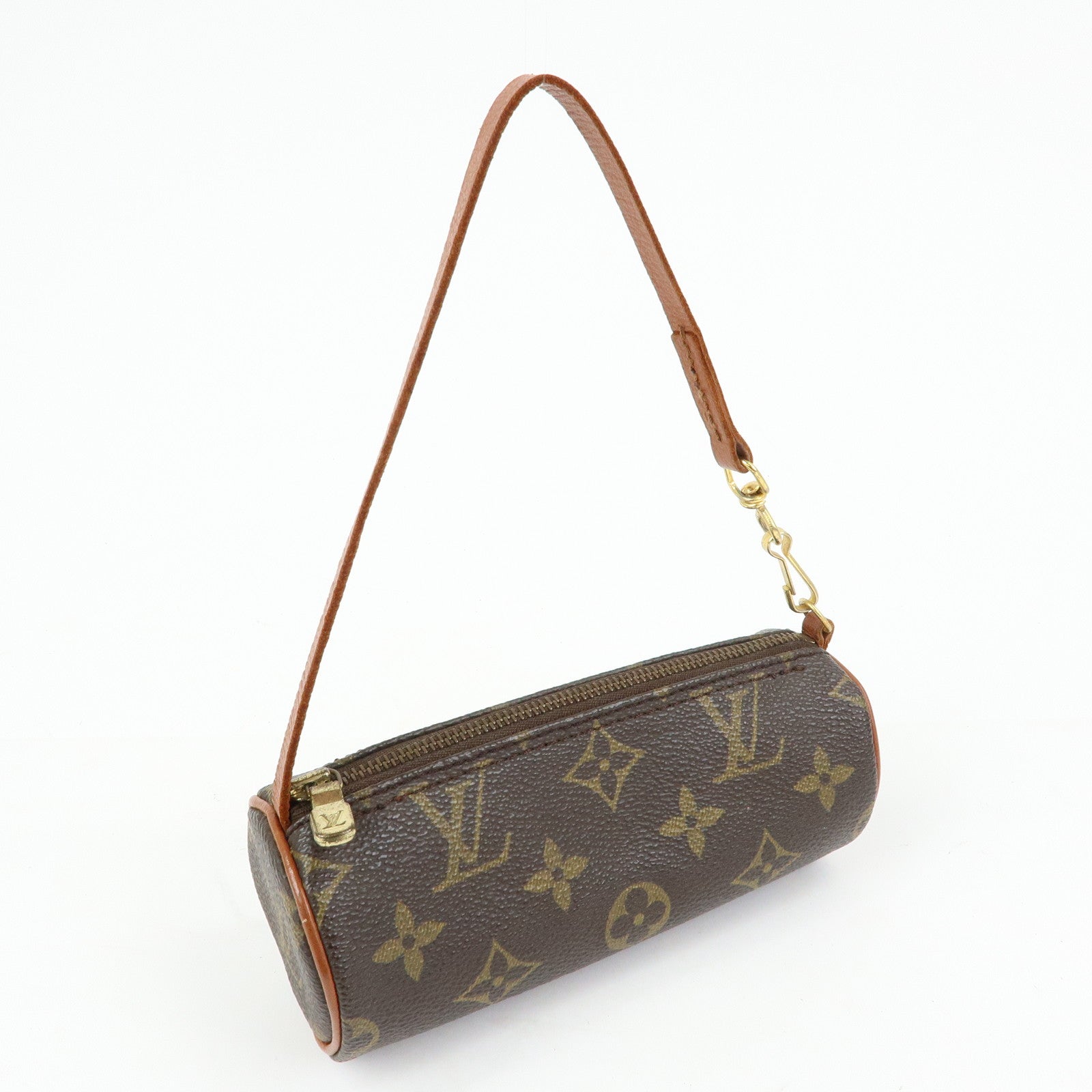 Louis Vuitton Monogram Canvas Mini Pouch for Papillon Bag Brown