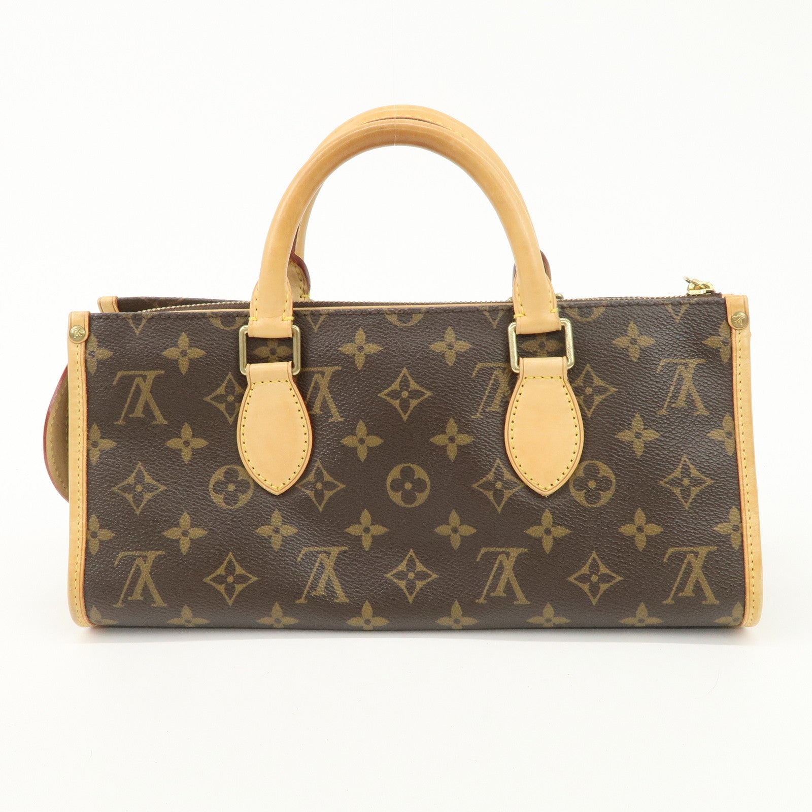 Louis Vuitton Monogram Popincourt Hand Bag Brown M40009
